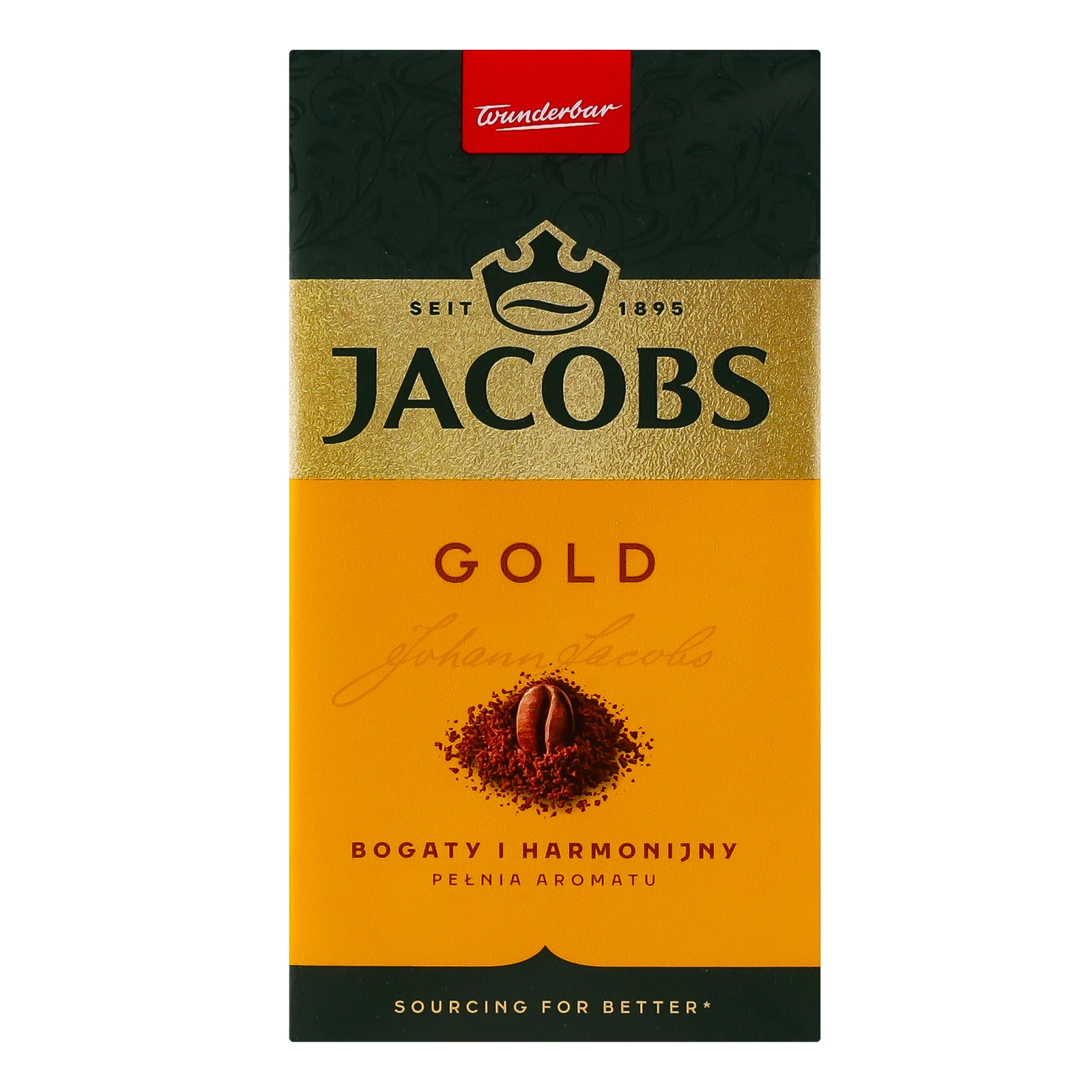 Кава Jacobs Gold натуральна смажена мелена 250г Фото №:1