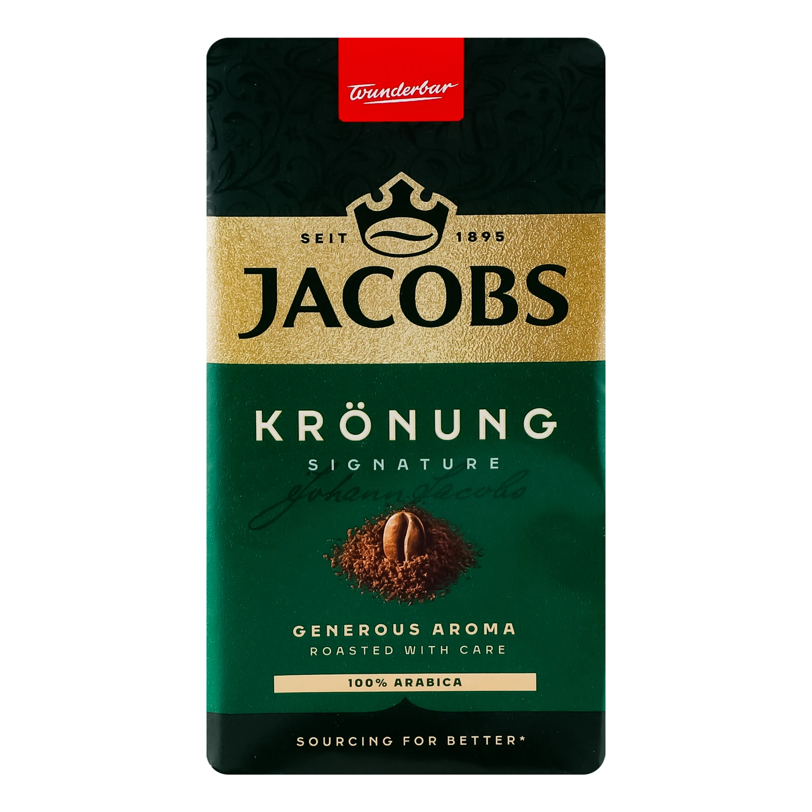 Кава Jacobs Kronung натуральна смажена мелена 250г