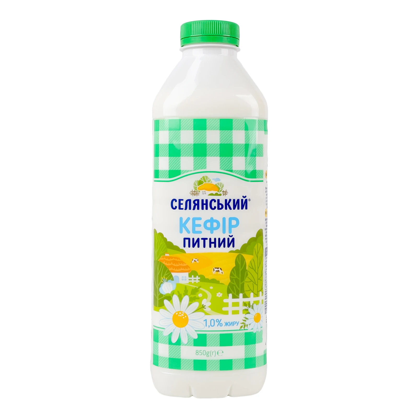 Кефір Селянський питний 1% 850г Фото №:2