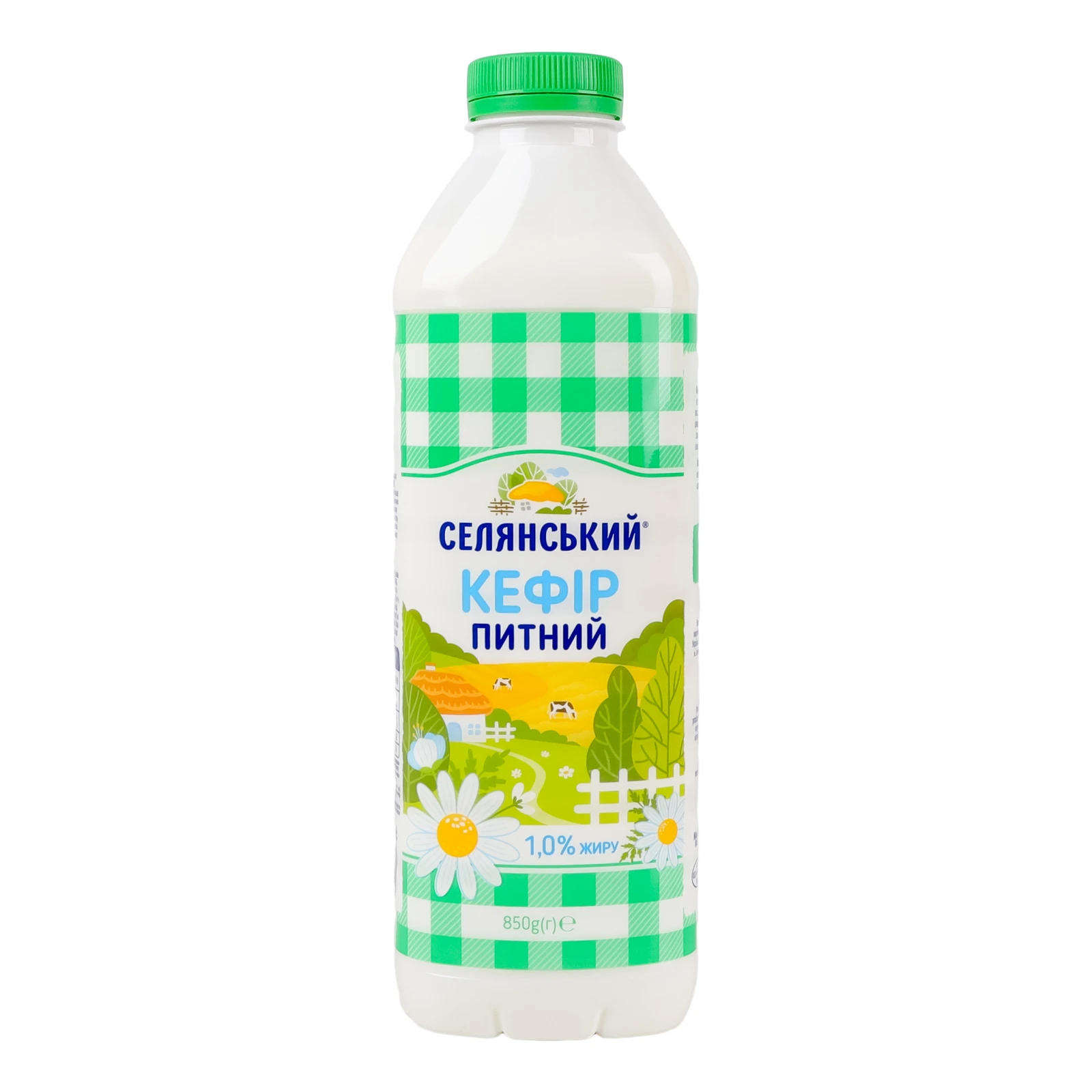 Кефір Селянський питний 1% 850г Фото №:1