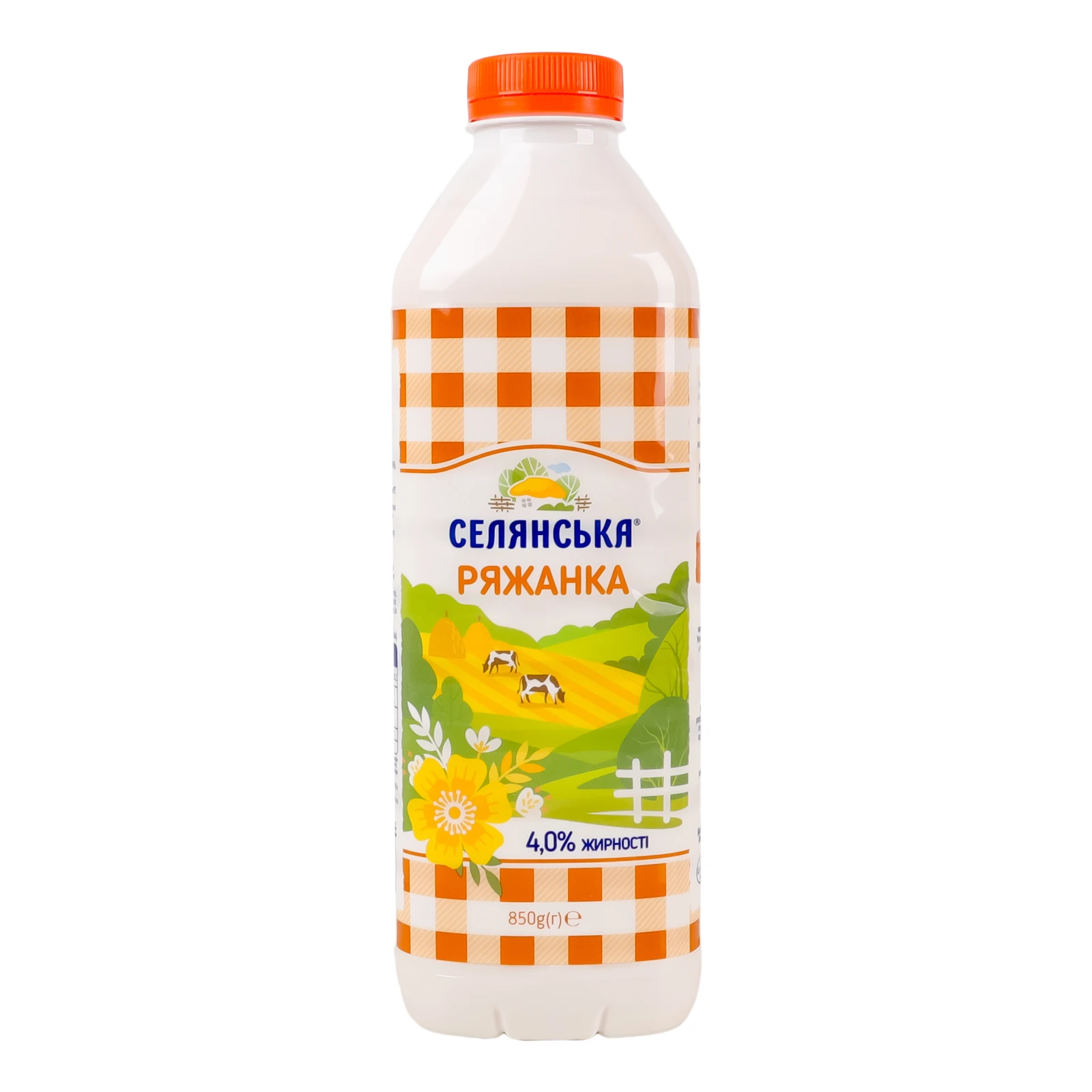 Ряжанка Селянська 4% 850г Фото навігації №:1