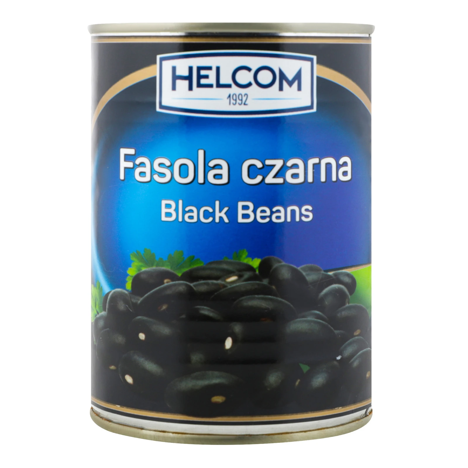 Конс Helcom 400г квасоля чорна з/б Фото №:1