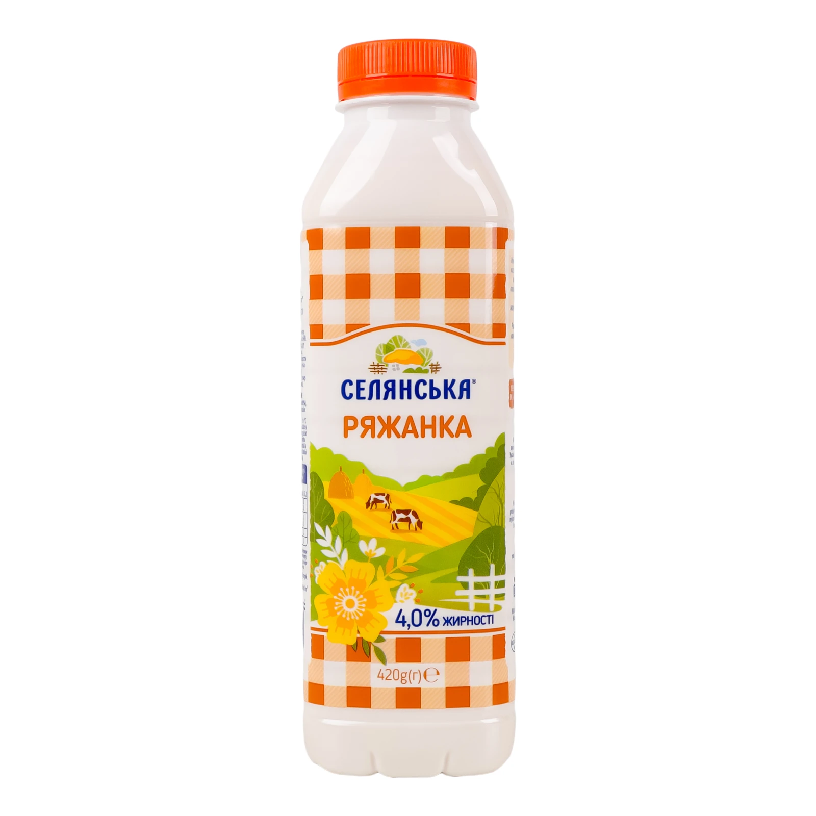 Ряжанка Селянська 4% 420г Фото №:2