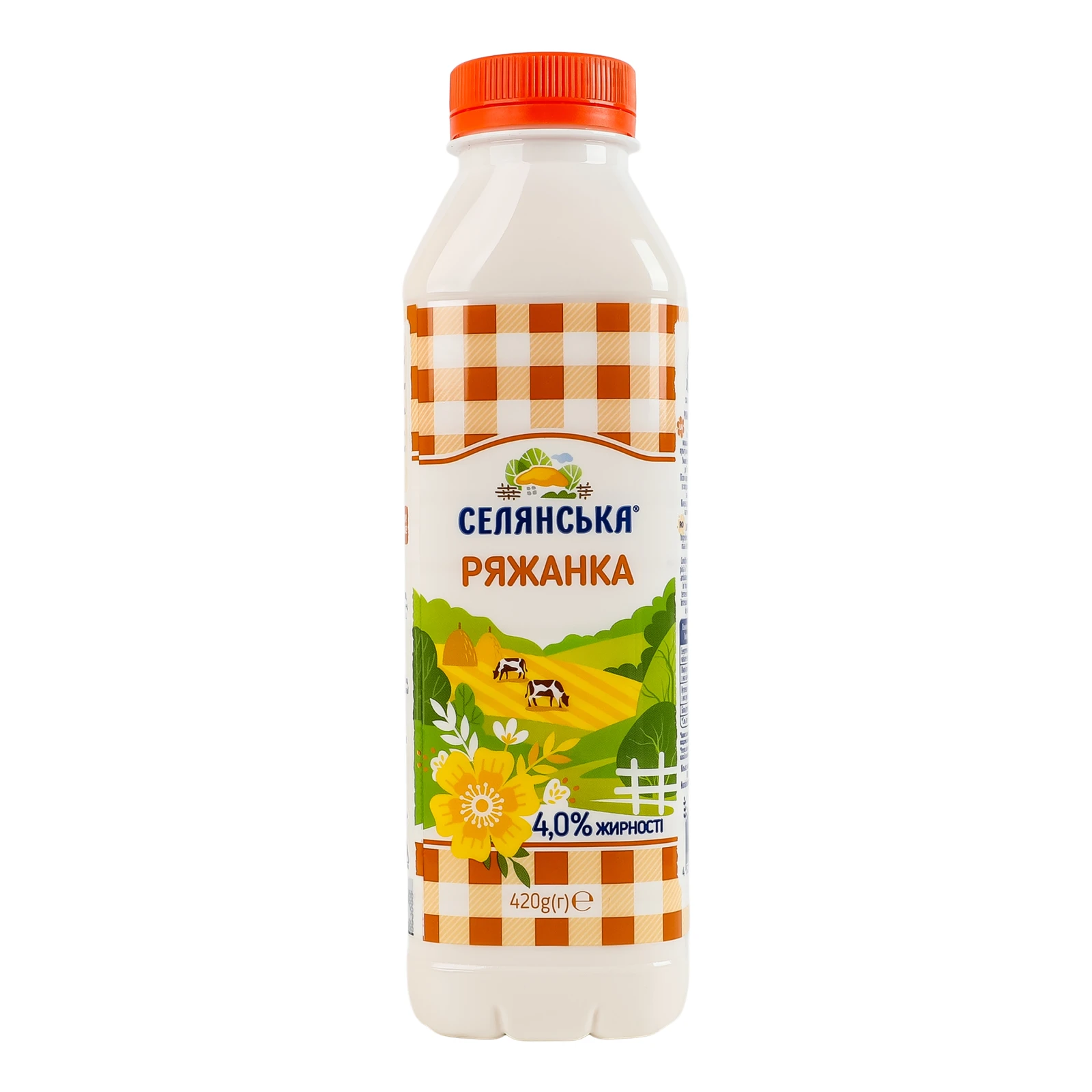 Ряжанка Селянська 4% 420г