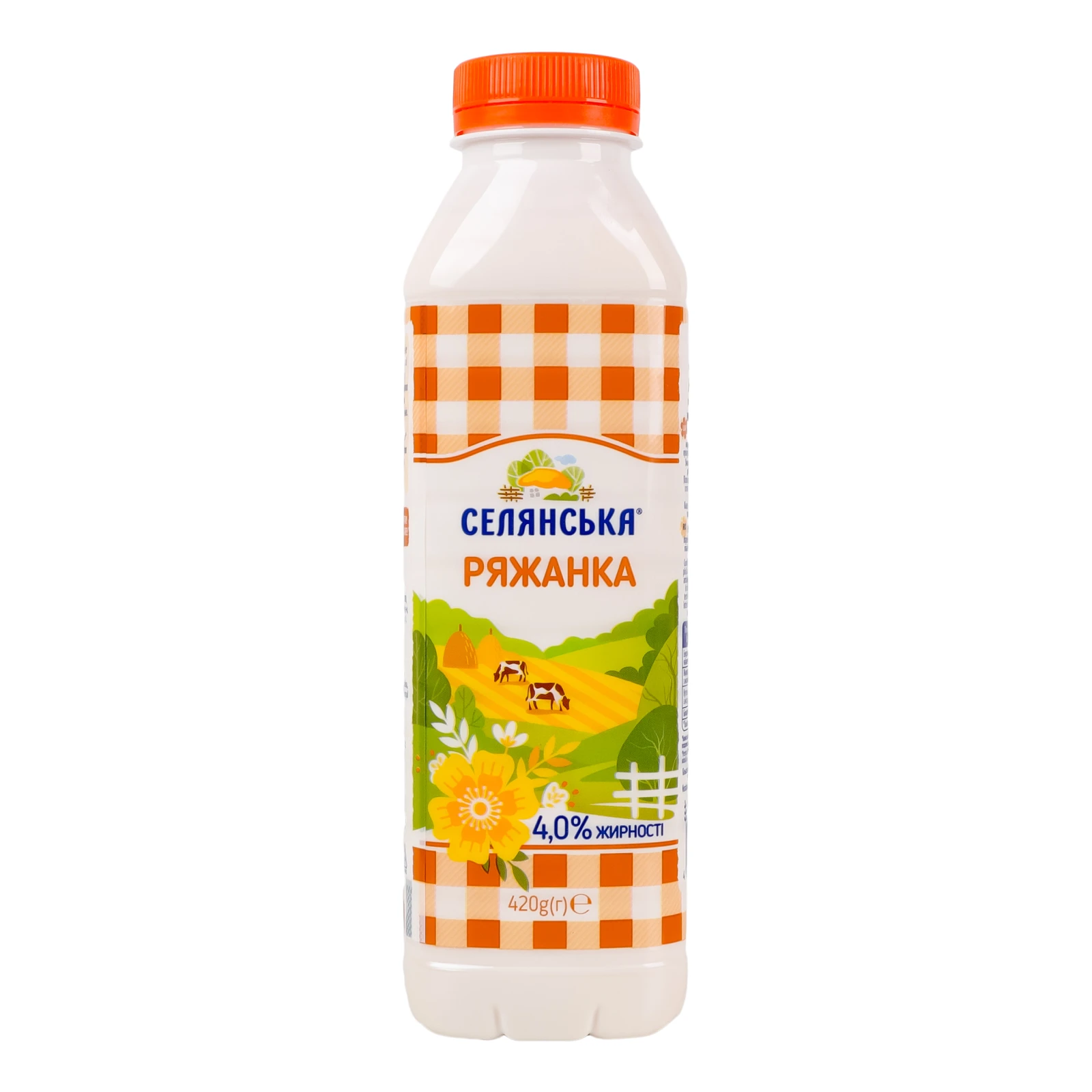 Ряжанка Селянська 4% 420г Фото №:1