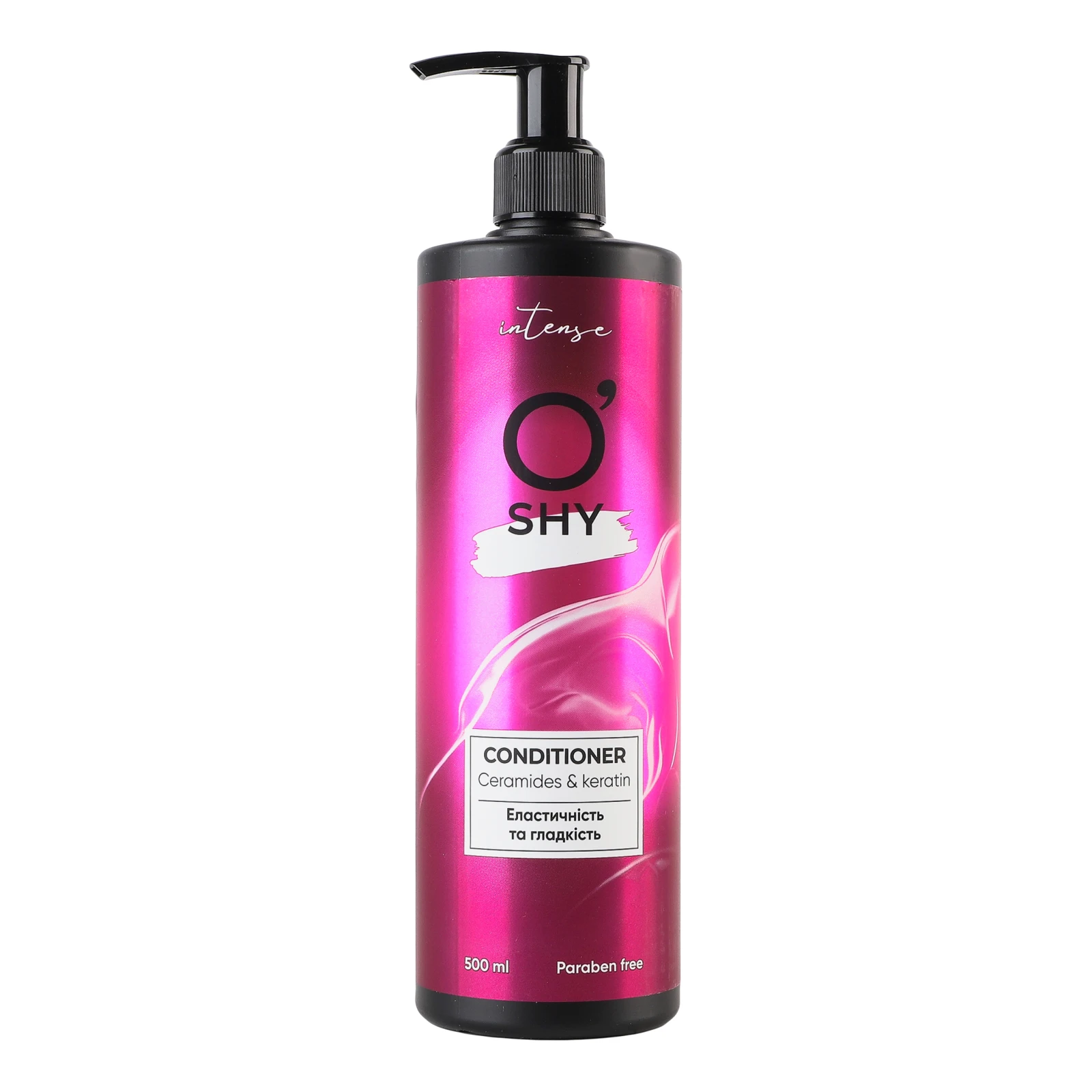 Кондиціонер O'shy Intense Ceramides&keratin Еластичність та гладкість 500мл Фото №:1
