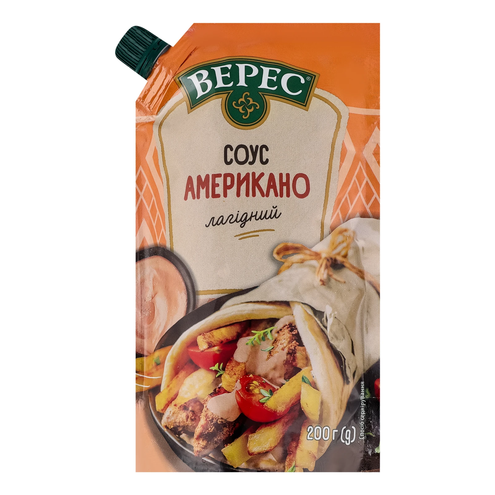 Соус майонезний Верес Американо лагідний нестерилізований 200г Фото №:1