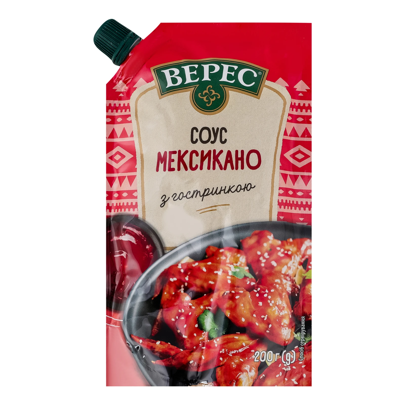 Соус Верес Мексикано з гостринкою нестерилізований 200г Фото навігації №:1