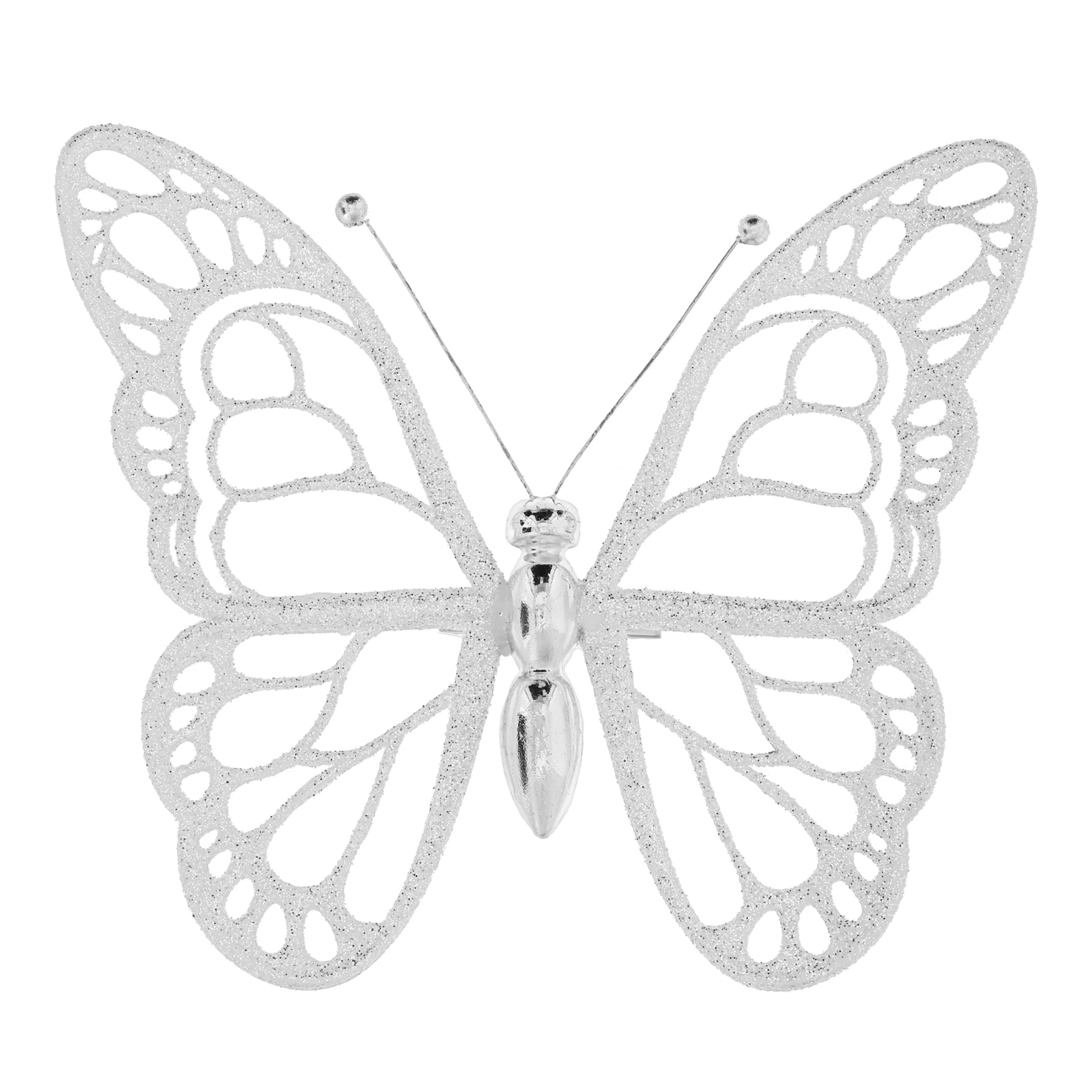 Прикраса новорічна Mislt Метелик малий 1шт Фото №:1