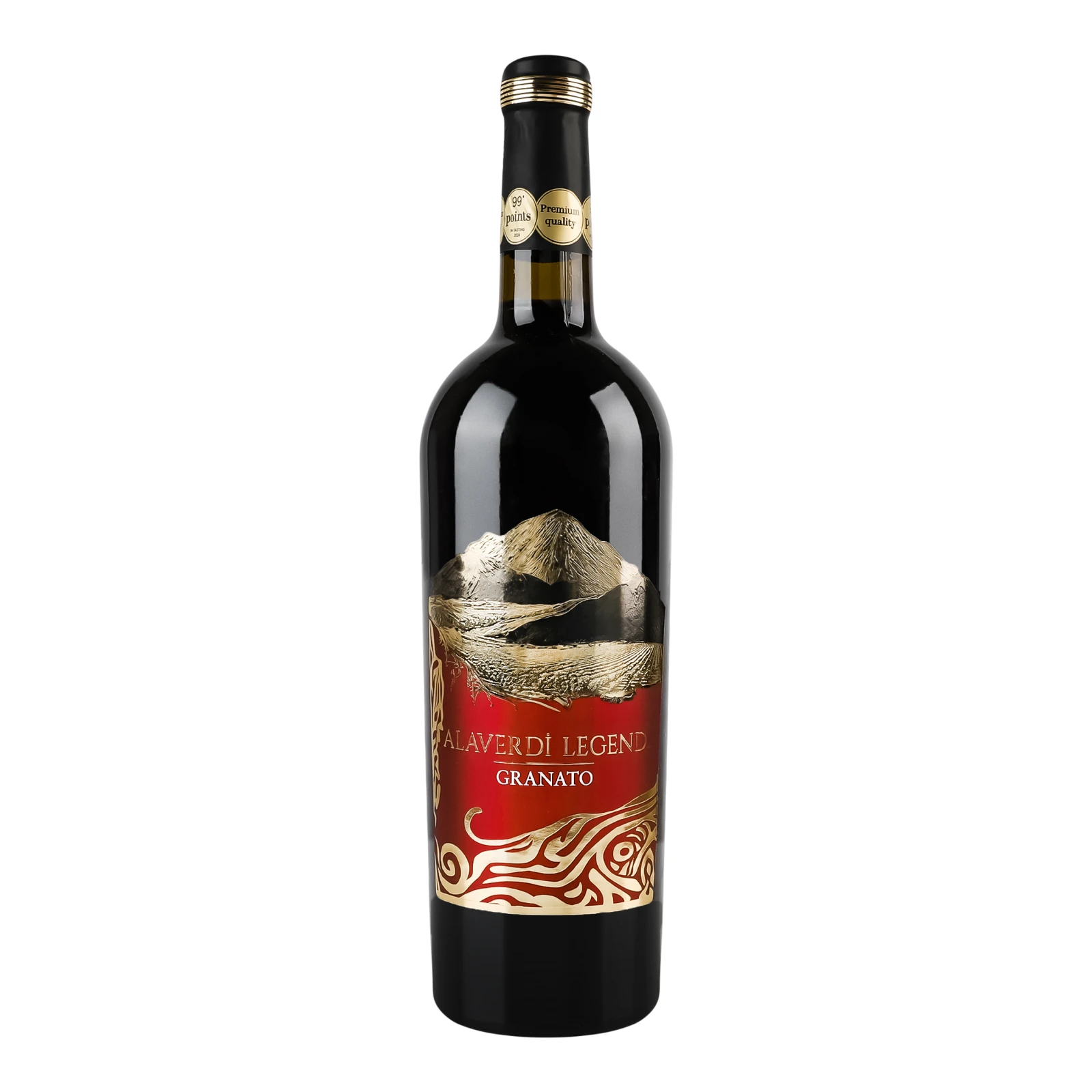 Вино Alaverdi Legend Granato червоне напівсолодке 9-13% 0.75л Фото навігації №:1