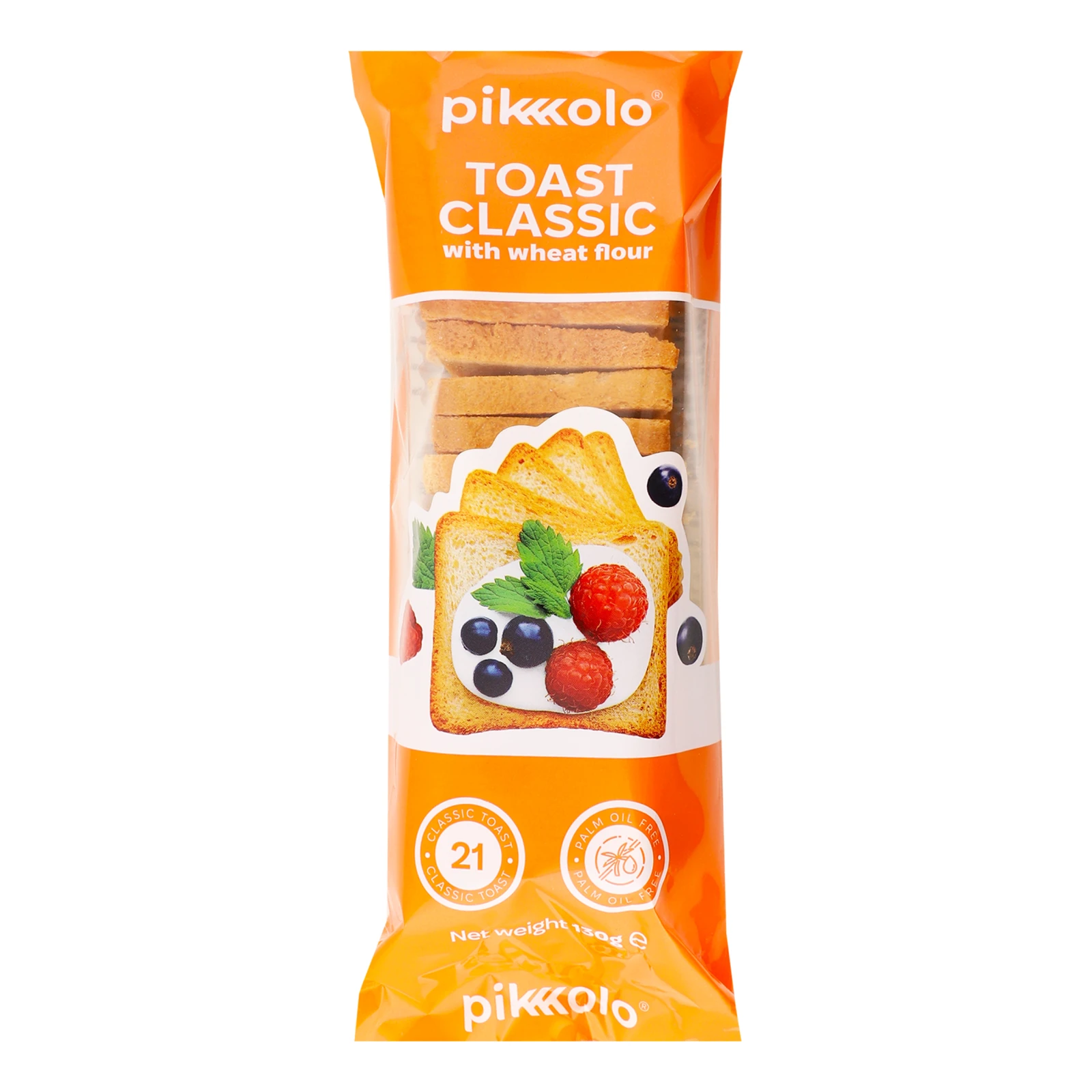 Грінки Pikolo тостові класичні 130г