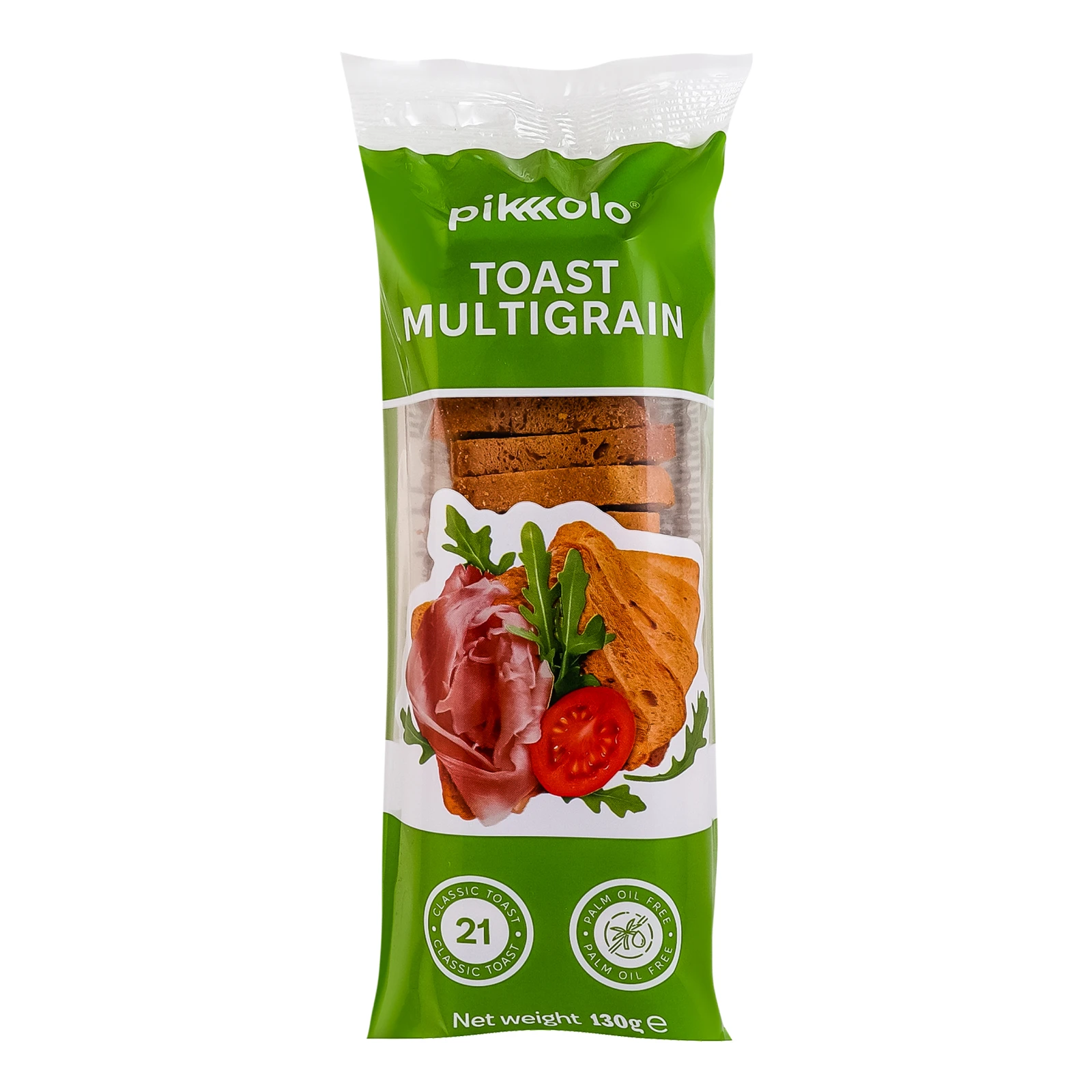 Грінки Pikolo тостові багатозернові 130г Фото №:1