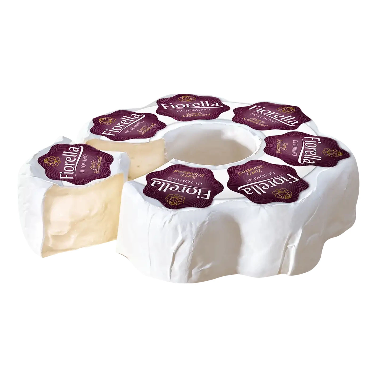 Сир Kaserei Champignon 68% Fiorella di Tomino Фото №:1