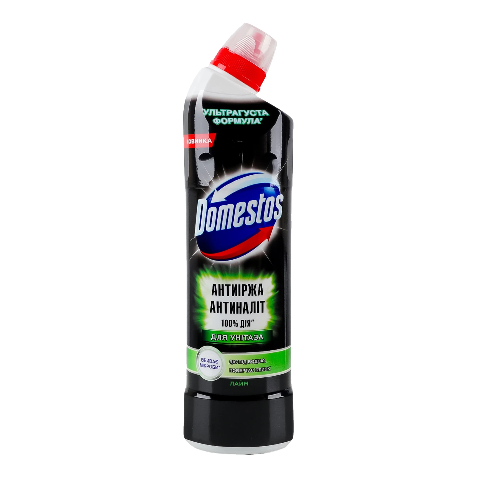 Засіб для чищення унітазу Domestos Лайм 750мл Фото №:1