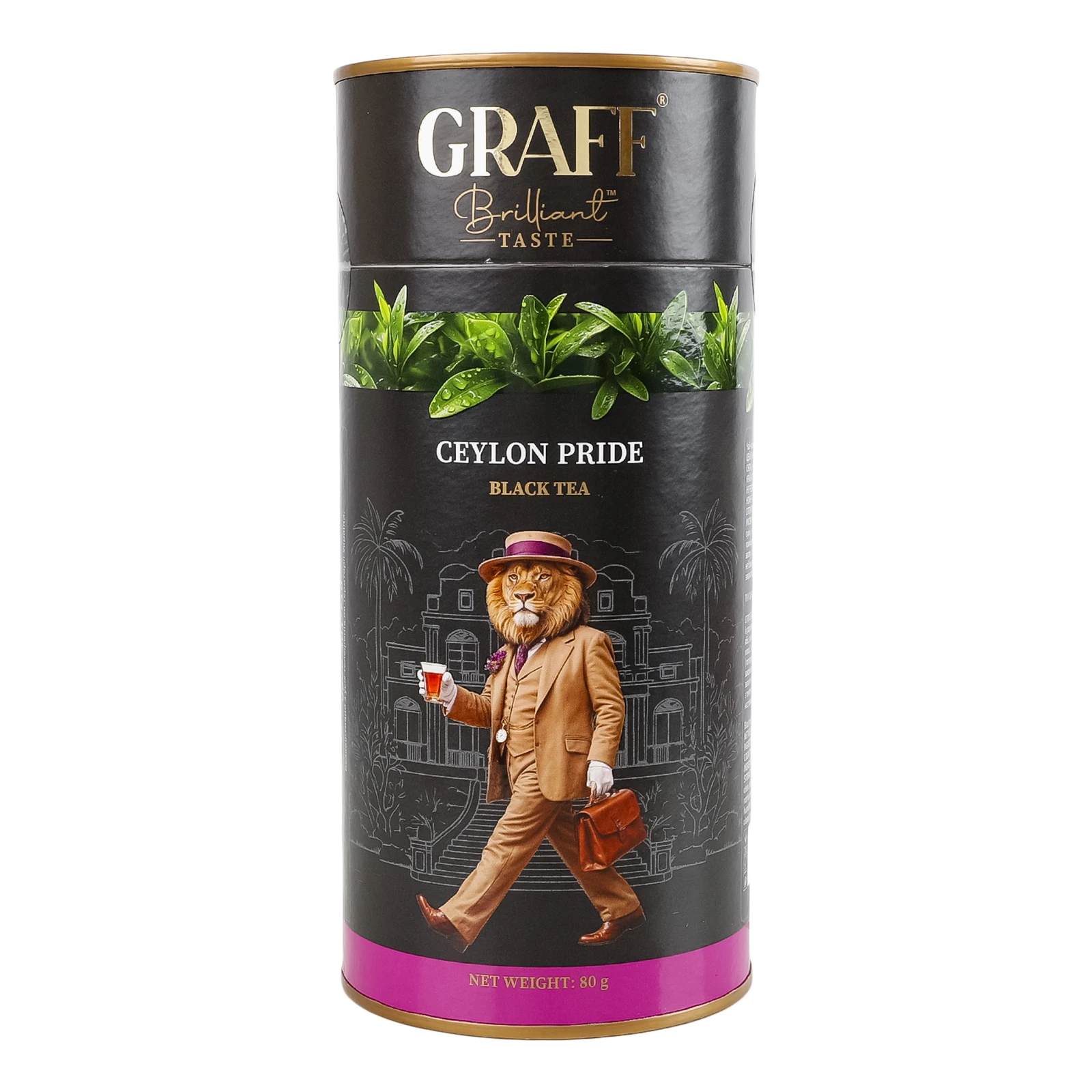 Чай Graff Гордість Цейлону чорний байховий 80г фото 2