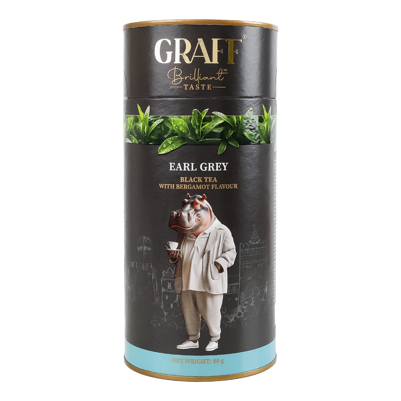 Чай Graff Ерл Грей чорний байховий з ароматом бергамоту 80г фото 2