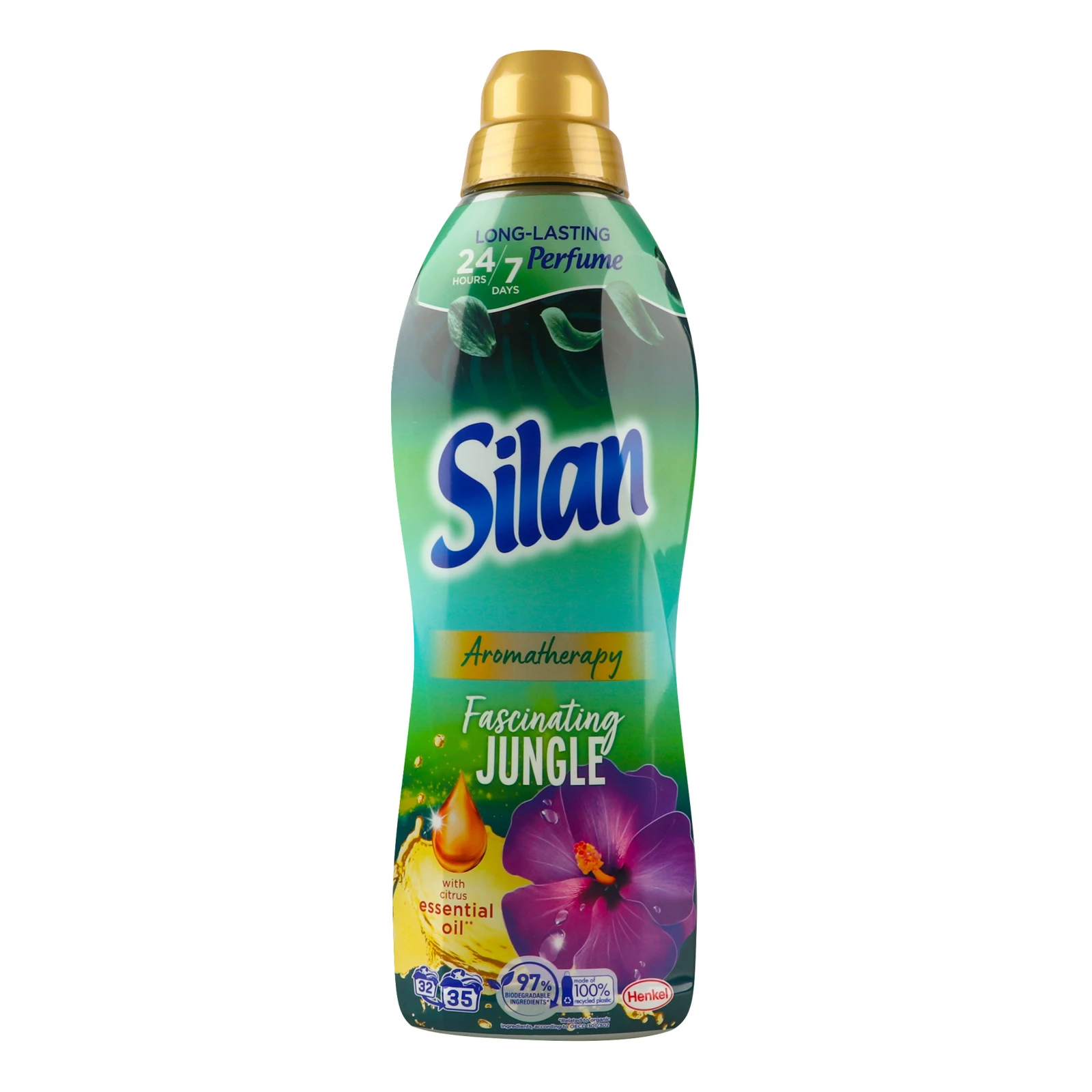 Пом'якшувач для тканин Silan Aromatherapy Fascinating Jungle 770мл Фото №:1