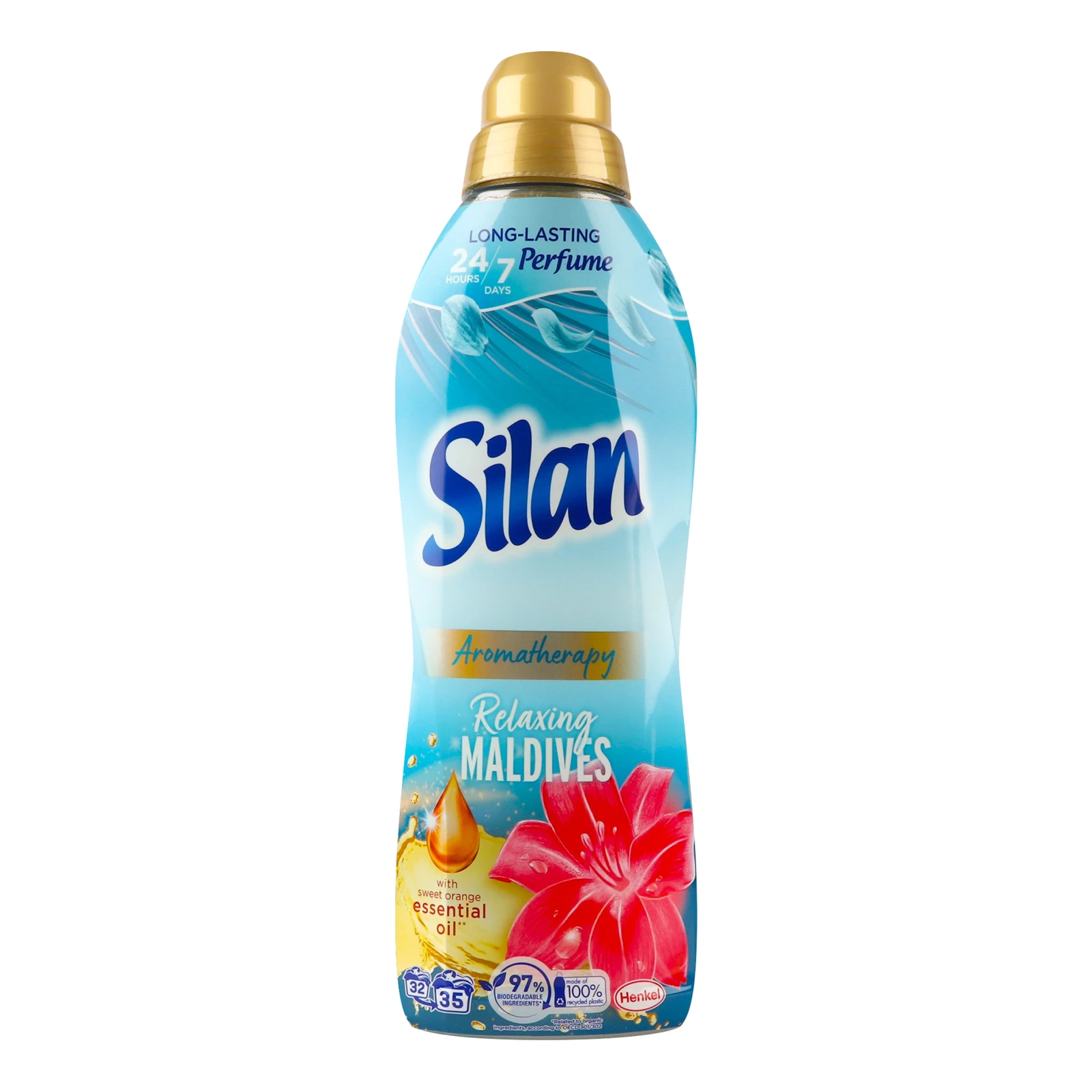 Пом'якшувач для тканин Silan Aromatherapy Relaxing Maldives 770мл