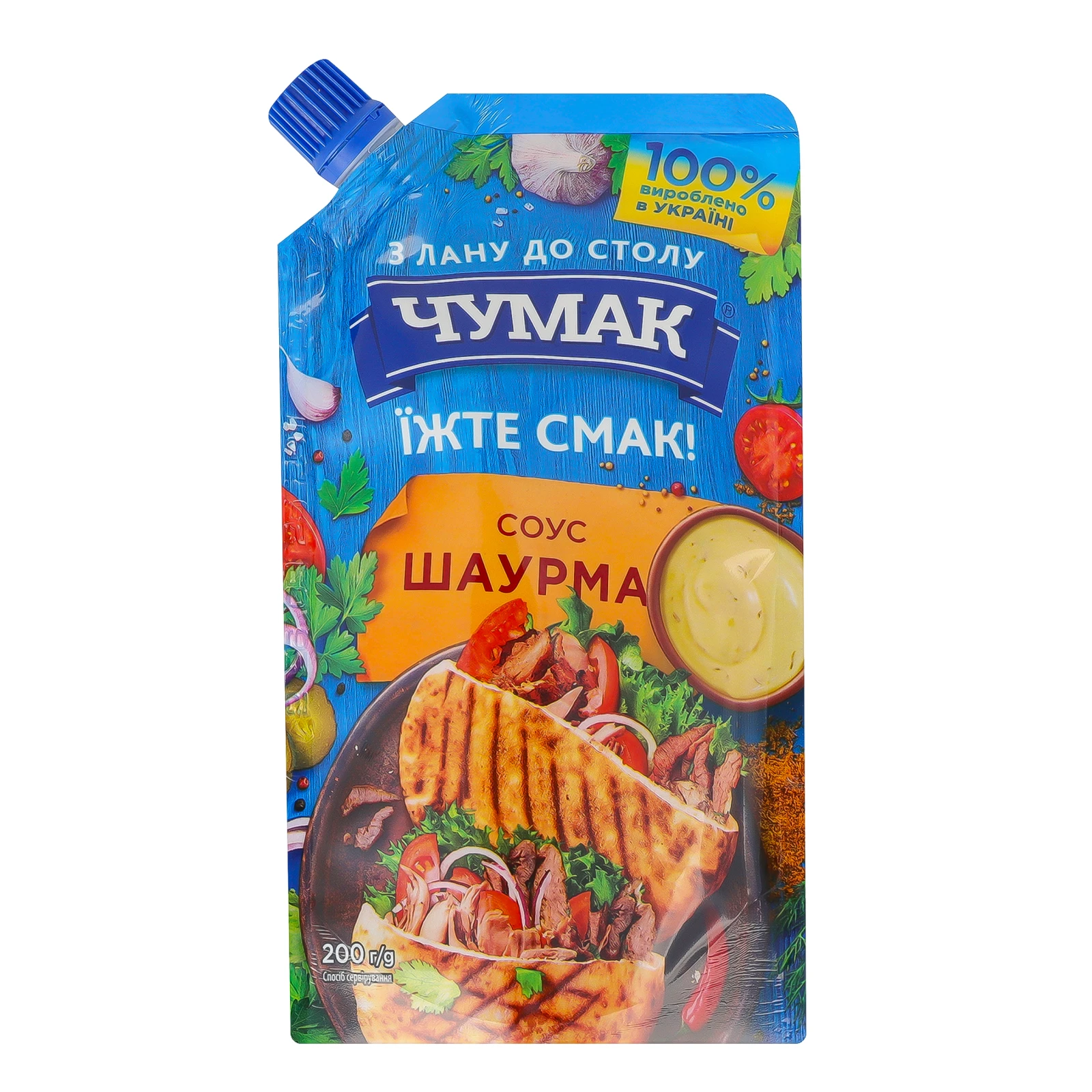 Соус Чумак Шаурма 200г Фото №:1