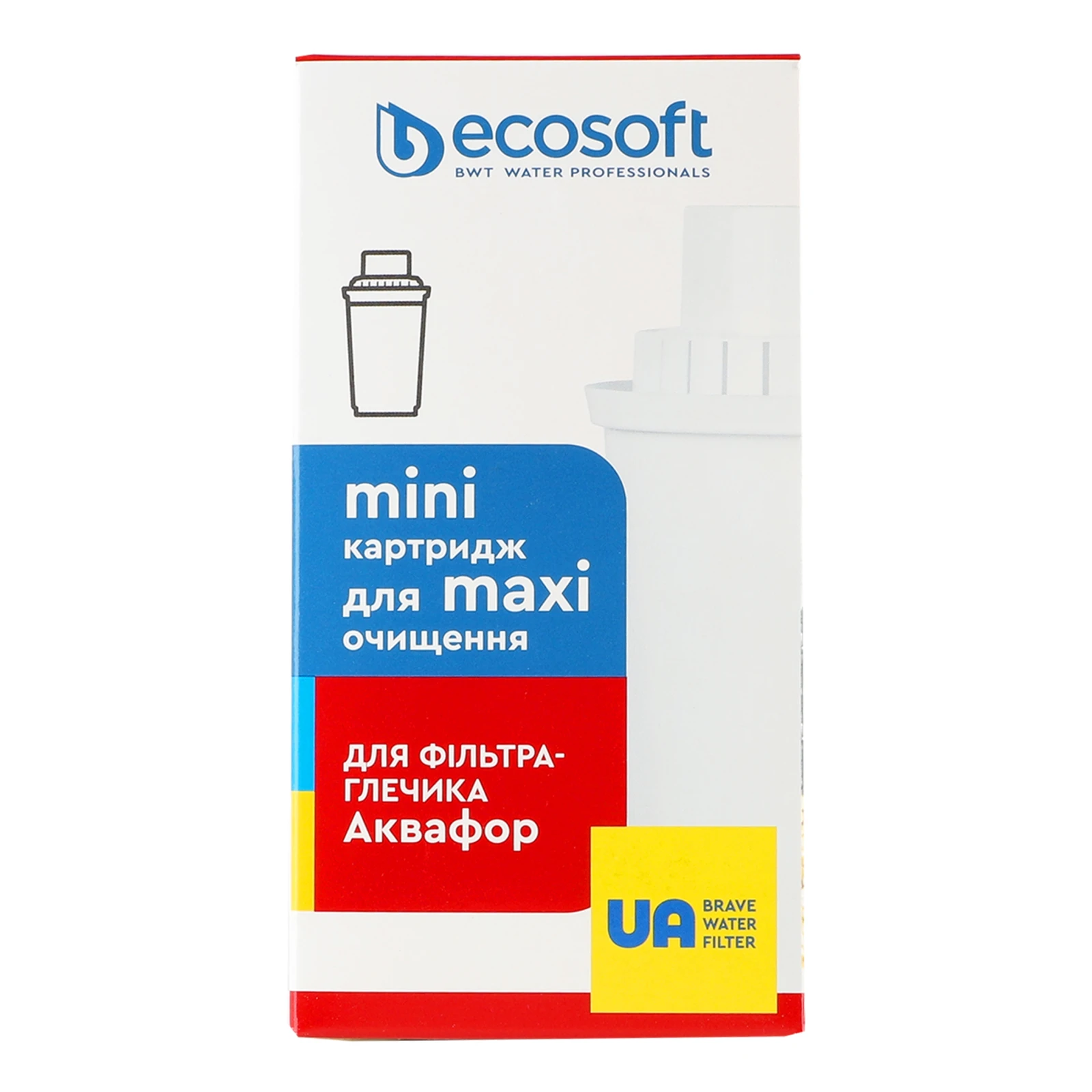 Картридж Ecosoft Mini для фільтрів-глечиків аквафор 1шт Фото №:1