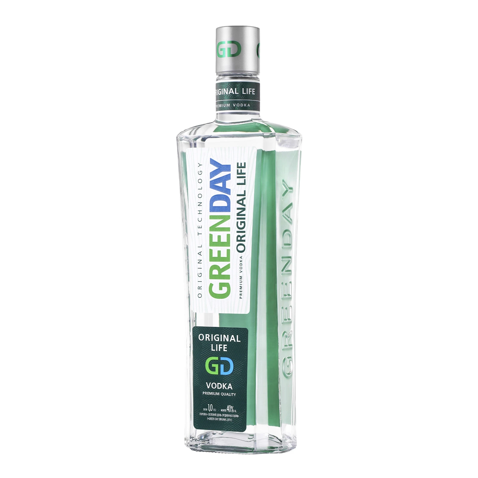 Горілка Green Day Original Life 40% 1л Фото навігації №:1