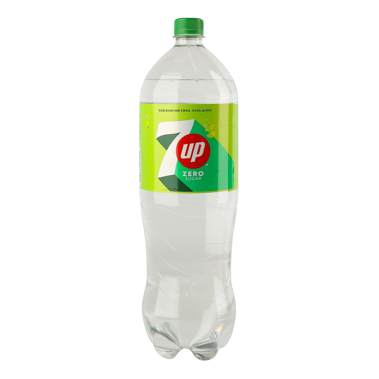 Напій 7UP Zero Sugar безкалорійний сильногазований 1.75л Фото №:1