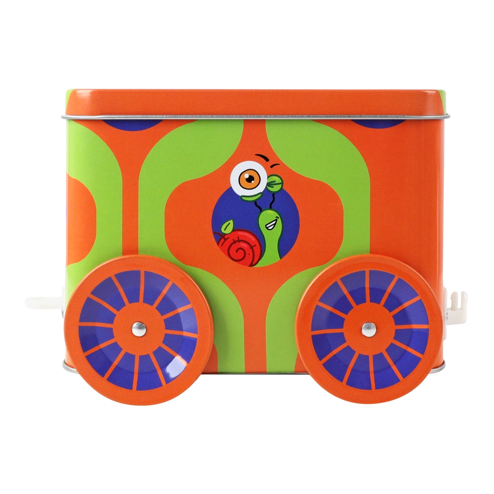 Набір кондитерських виробів Bob Snail подарунковий бокс Снек трек з іграшкою та стікером 107г Фото №:1