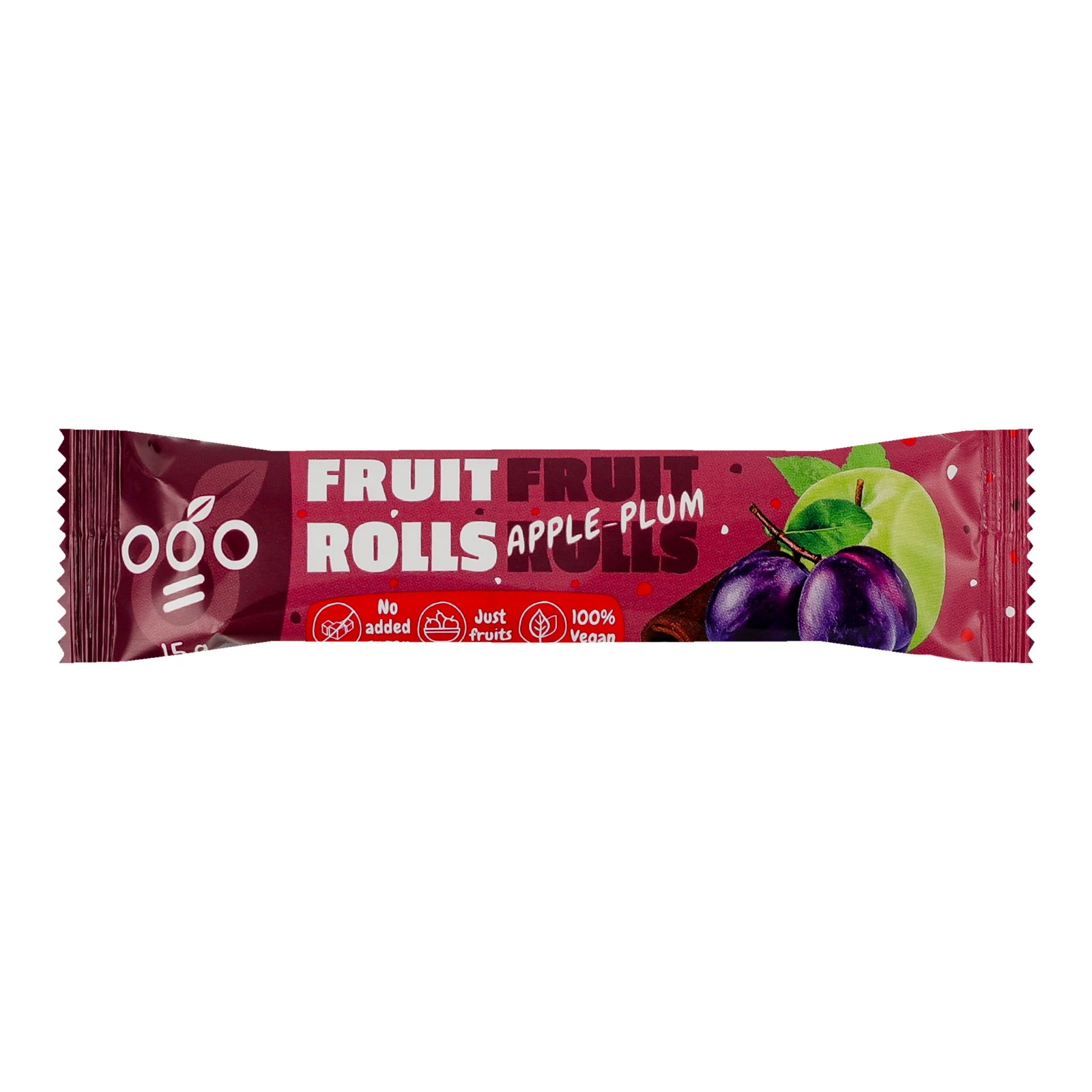 Рол фруктовий Ogo Apple-plum 15г Фото №:1