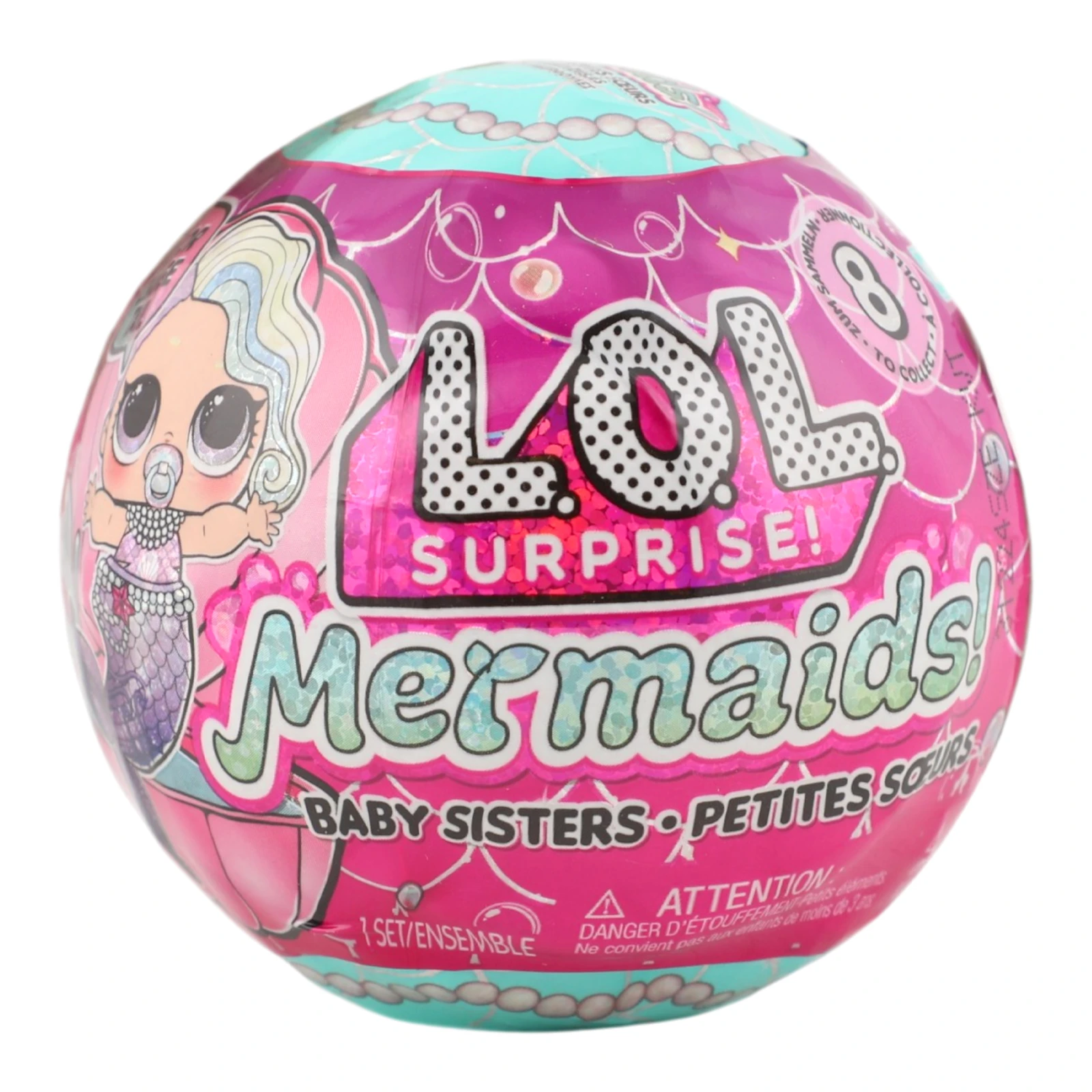 Набір ігровий L.O.L. Surprise! Mermaids! Русалоньки-сестрички з лялькою для дітей від 3-х років в асортименті 515760