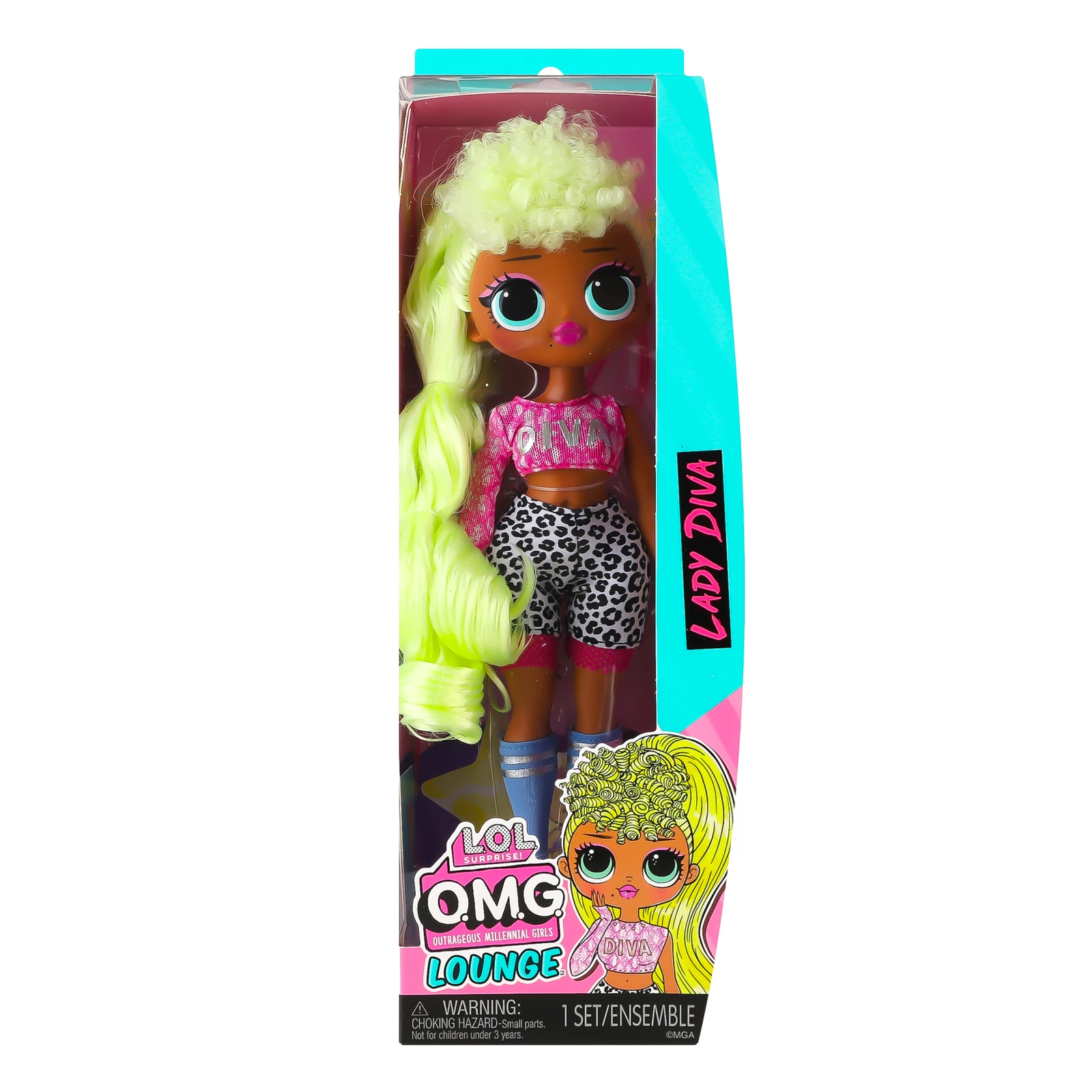 Лялька L.O.L. Surprise! OPP O.M.G. Леді Діва №985877 для дітей від 3-х років 1шт Фото №:1