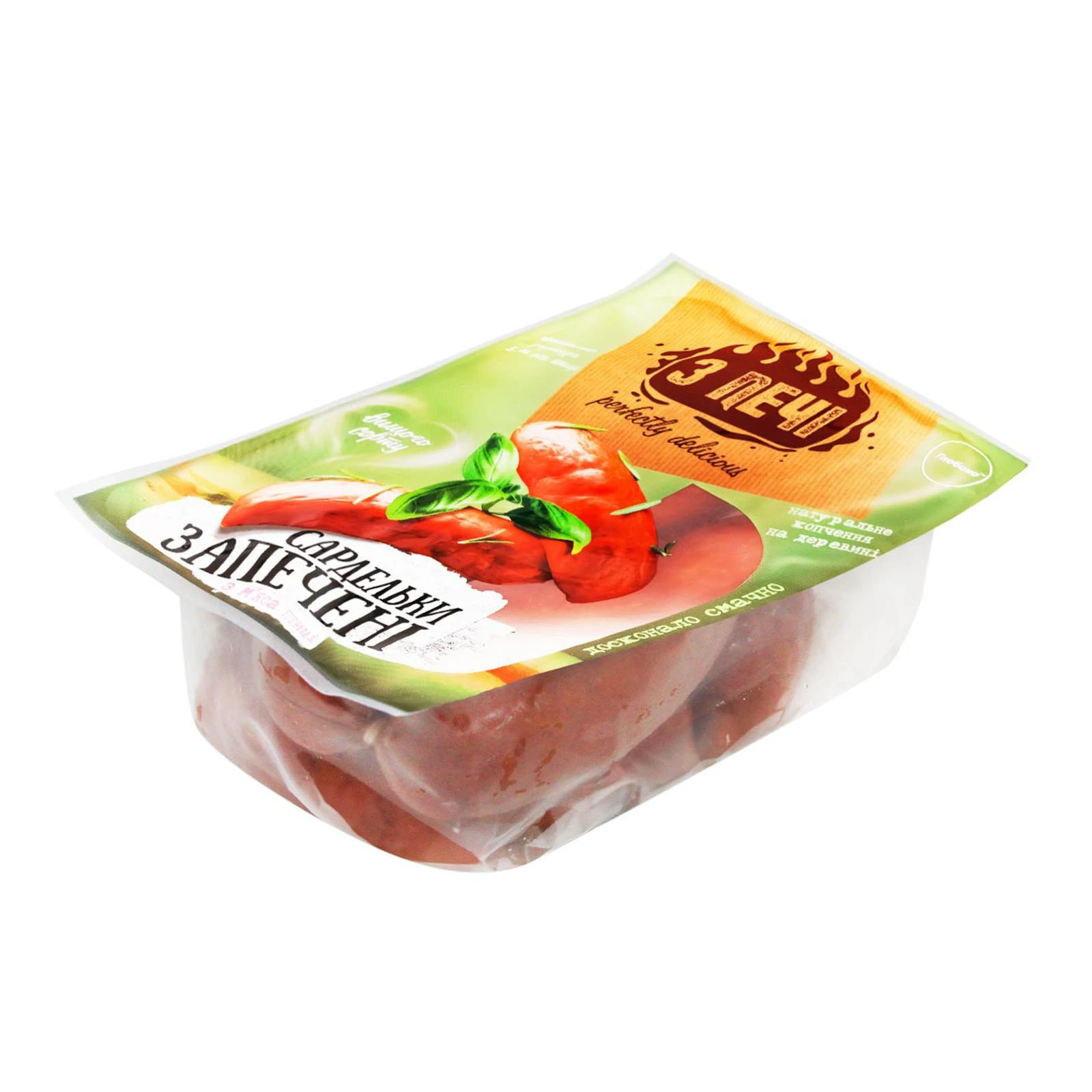 Сардельки Глобино З печі з м'яса птиці запечені вищий сорт Фото №:2