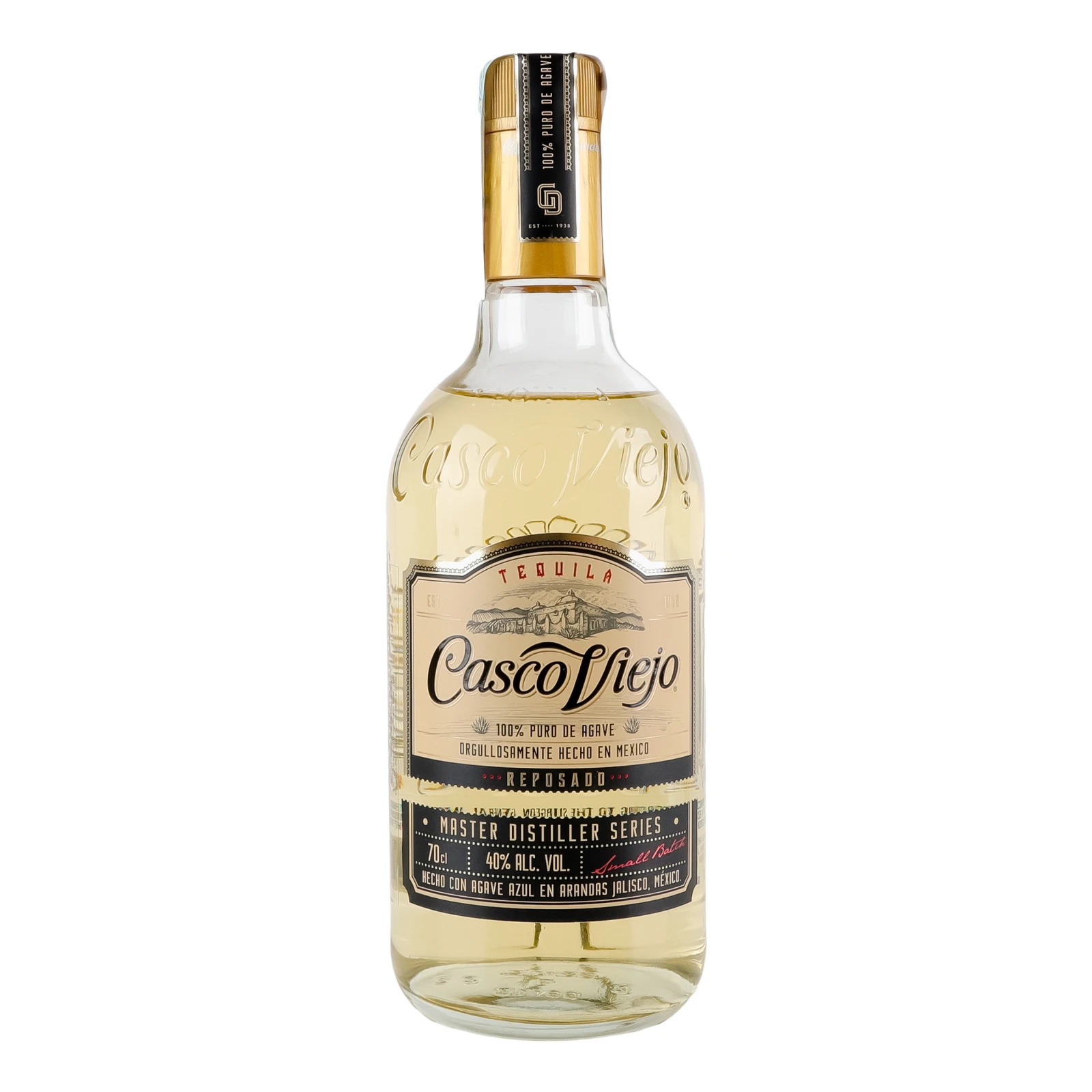 Текіла Casco Viejo Reposado 40% 0.7л Фото навігації №:1