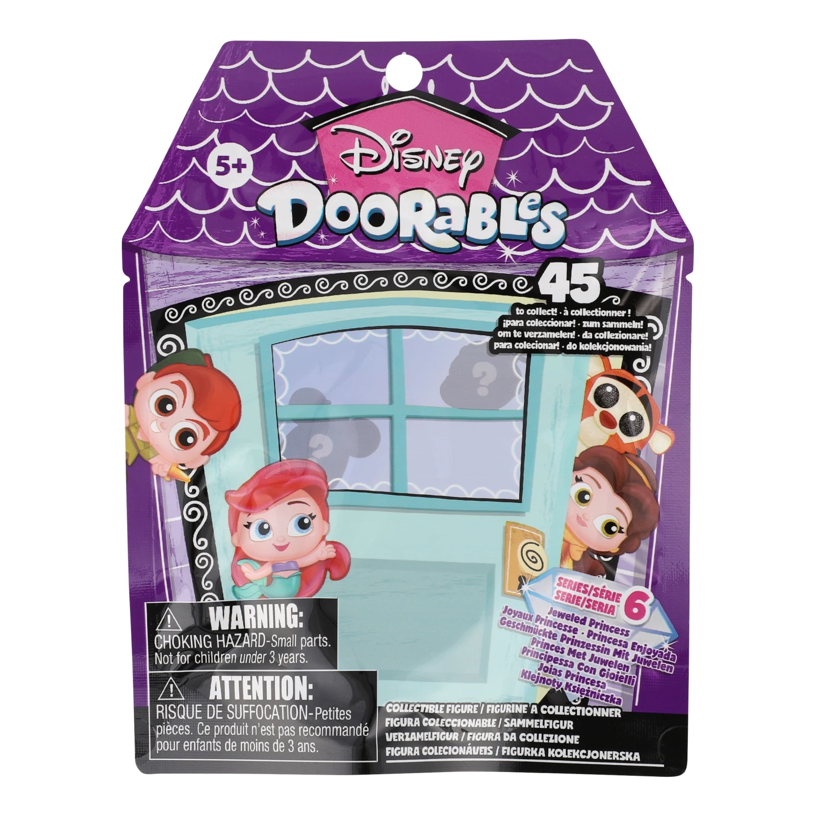 Фігурка-сюрприз Disney Doorables S6 Чарівні герої №44579 колекційна для дітей від 5-ти років 1шт Фото №:1