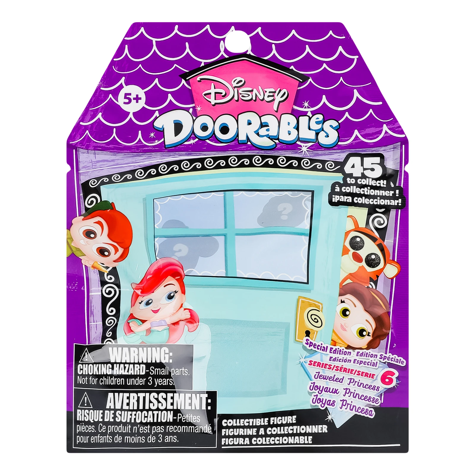 Фігурка-сюрприз Disney Doorables S6 Чарівні герої №44579 колекційна для дітей від 5-ти років 1шт Фото №:1