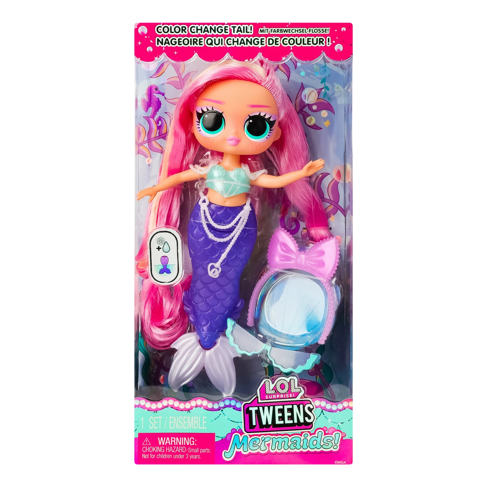 Набір ігровий L.O.L. Surprise! Tweens Mermaids! з лялькою Лола Вейв для дітей від 3-х років 510451 Фото №:1