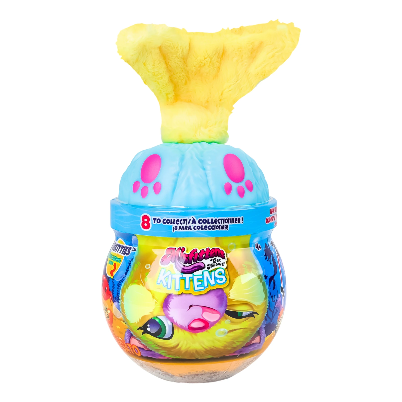 Іграшка Misfittens м'яка Кошеня у акваріумі для дітей від 4-х років в асортименті 03945(W2) Фото №:1