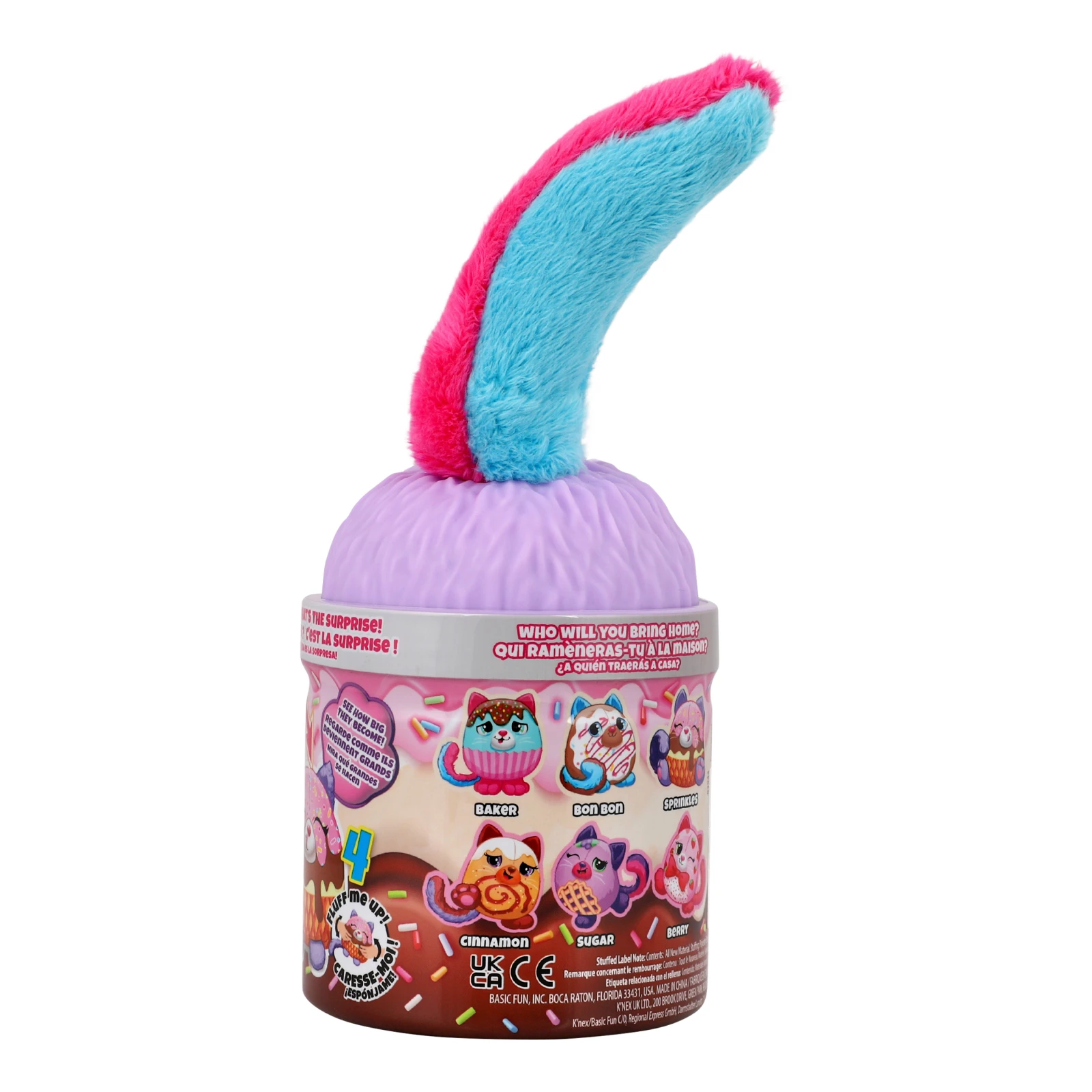 Іграшка Misfittens м'яка Mini Котик у банці  для дітей від 4-х років в асортименті 03948(W3) Фото №:2