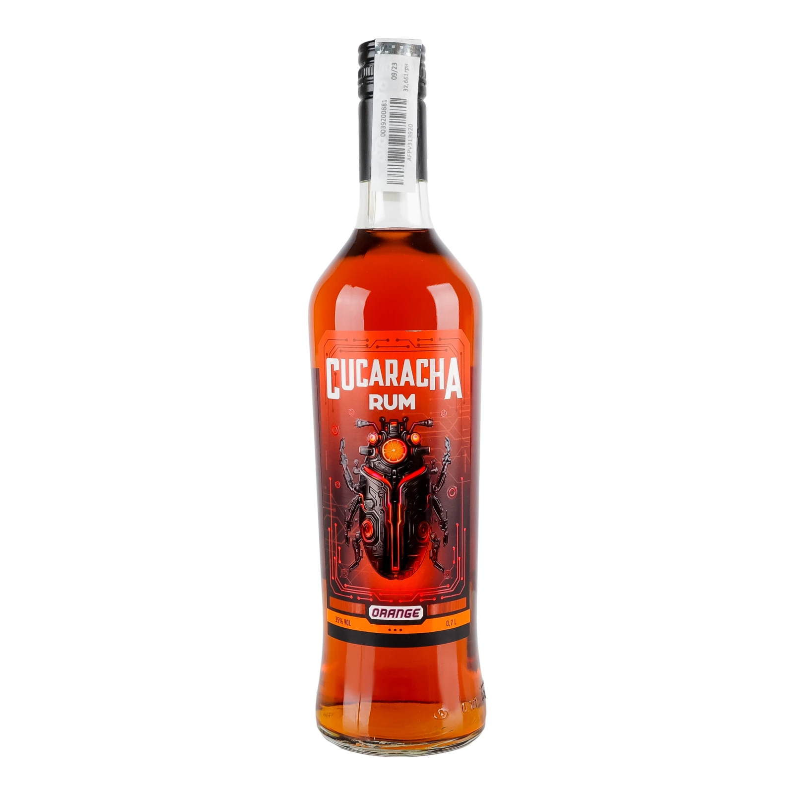 Напій алкогольний Cucaracha на основі рому Spicy Orange 35% 0.7л Фото навігації №:1