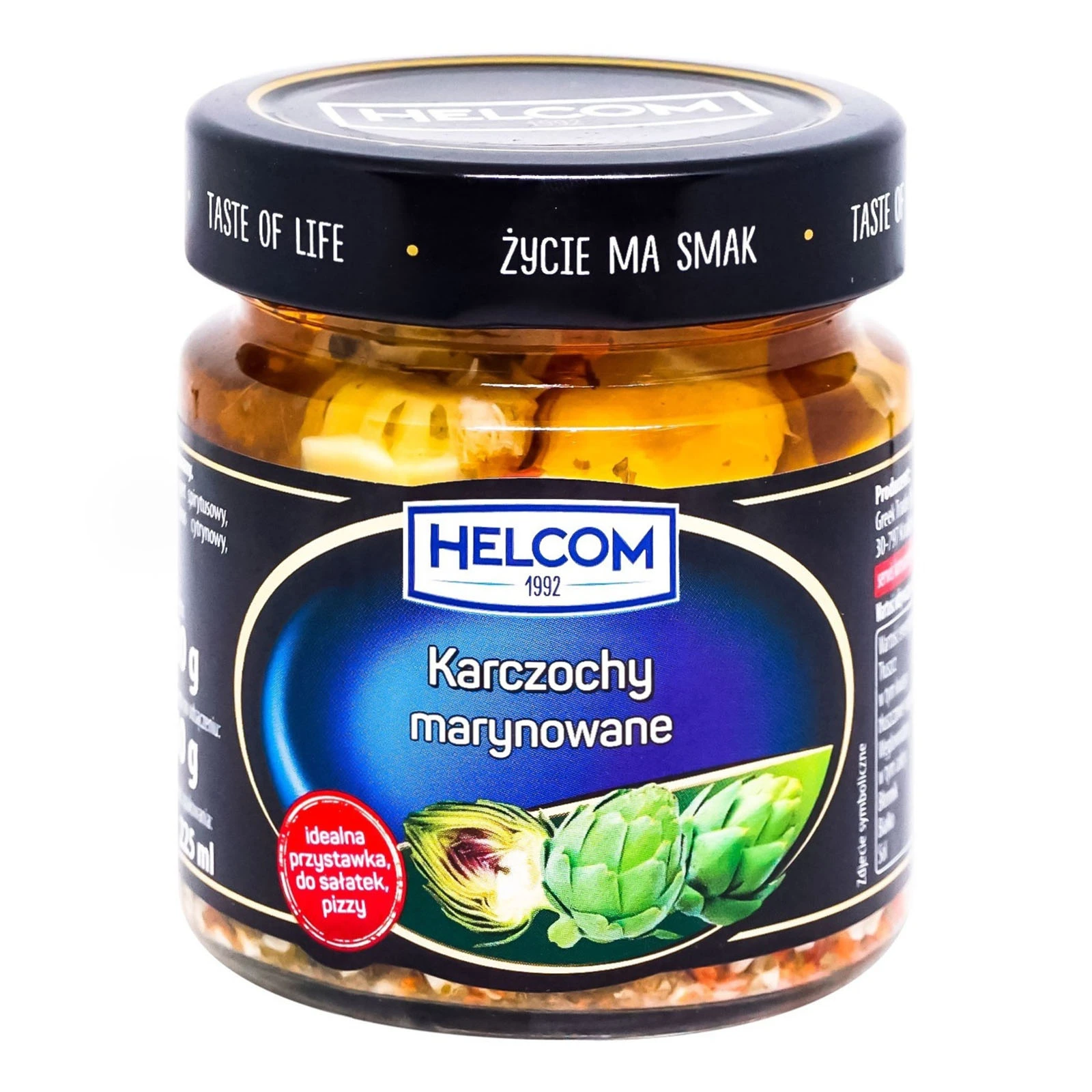 Артишоки Helcom мариновані 180г Фото навігації №:1