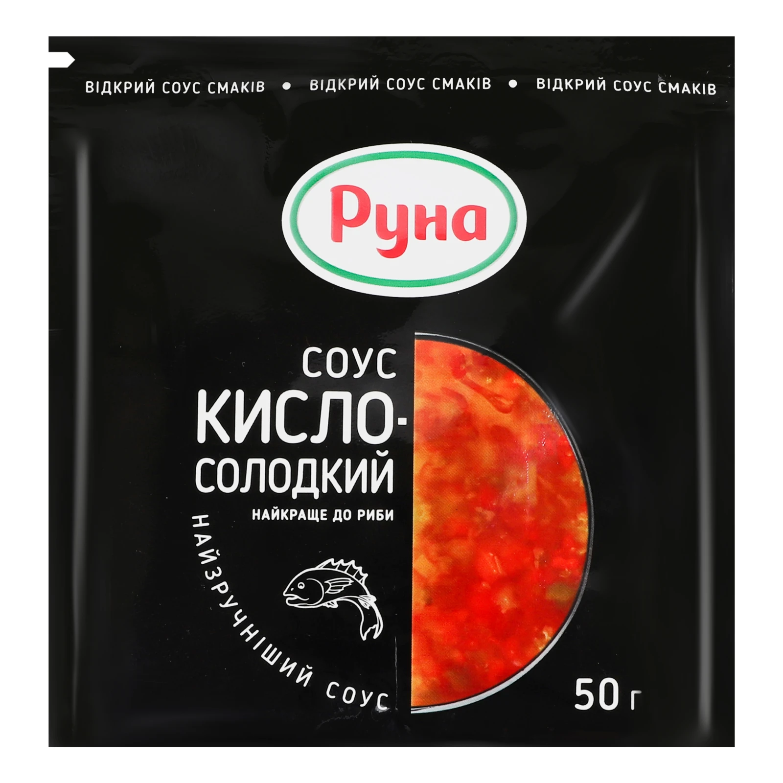 Соус Руна Кисло-солодкий 50г Фото №:1