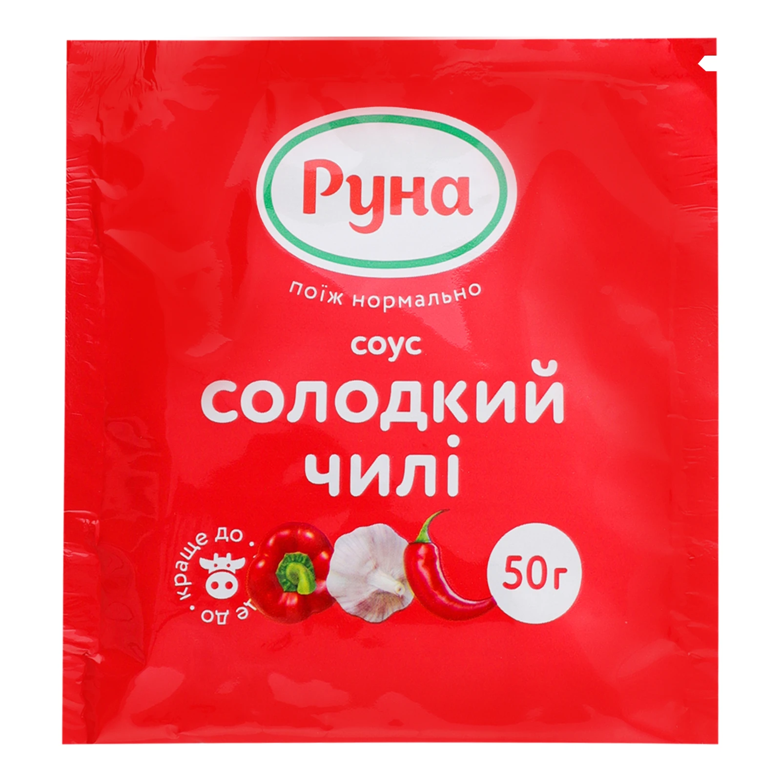 Соус Руна солодкий чилі пастеризований 50г Фото №:1