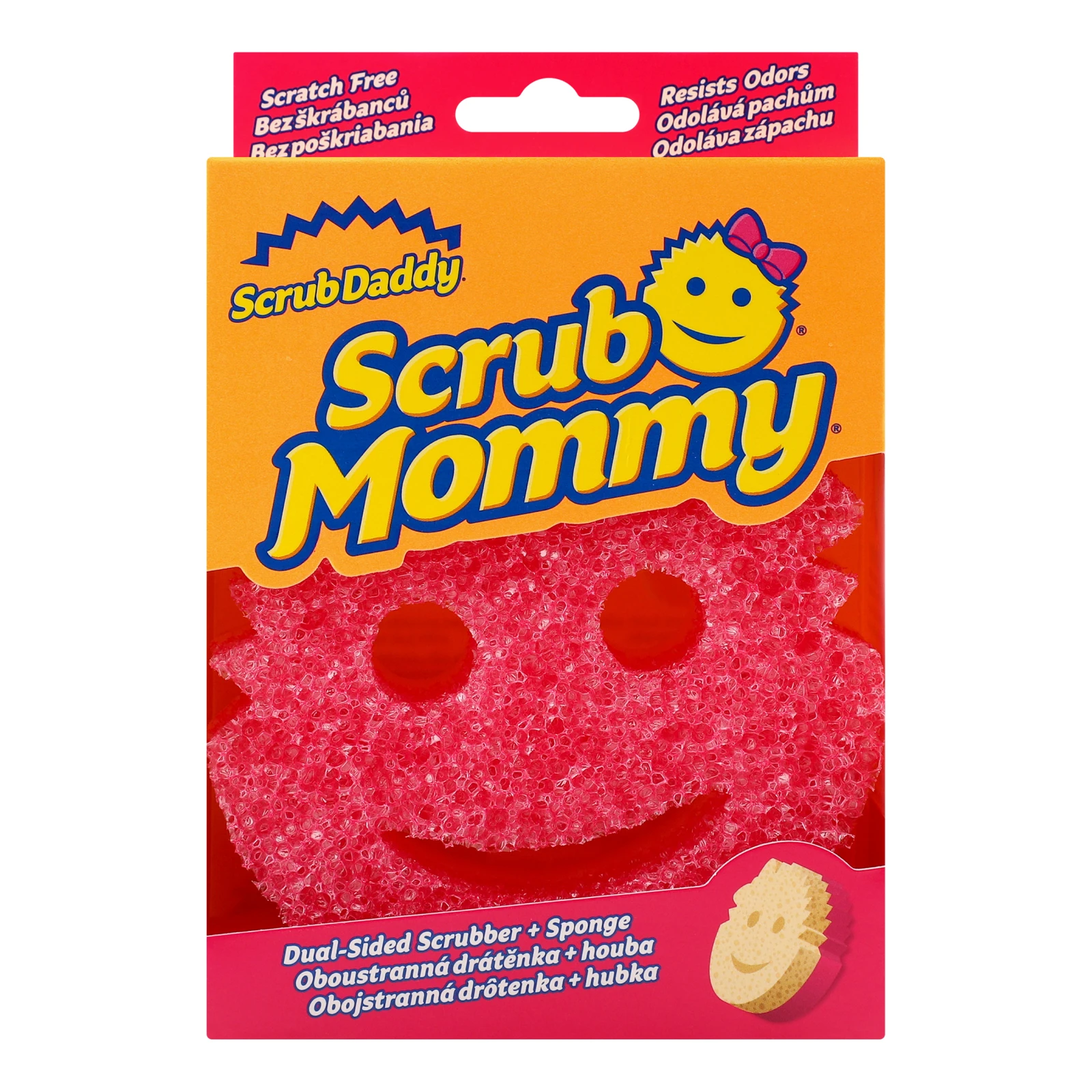 Губка Scrub Daddy кухонна Scrub Mommy Фото №:1