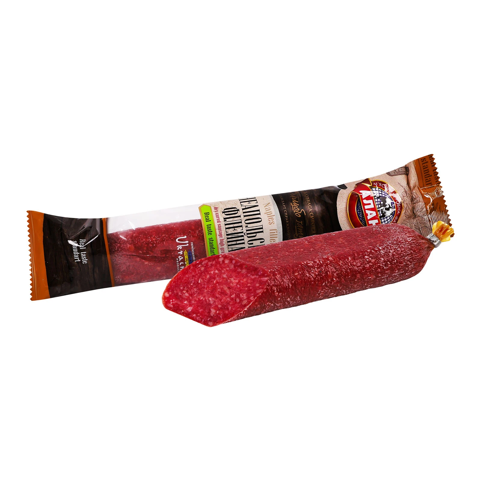 Ковбаса Алан Неапольська філейна сиров'ялена вищий гатунок Фото №:1