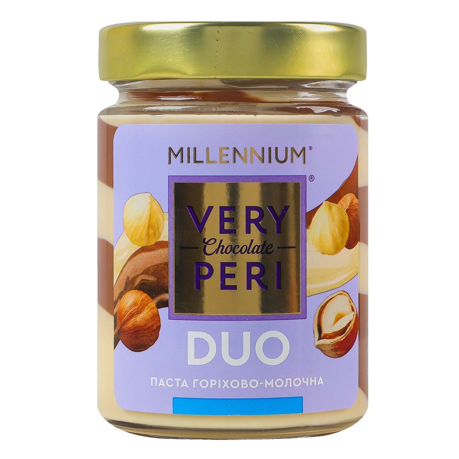 Паста горіхово-молочна Millennium Very peri Duo 360г Фото №:1