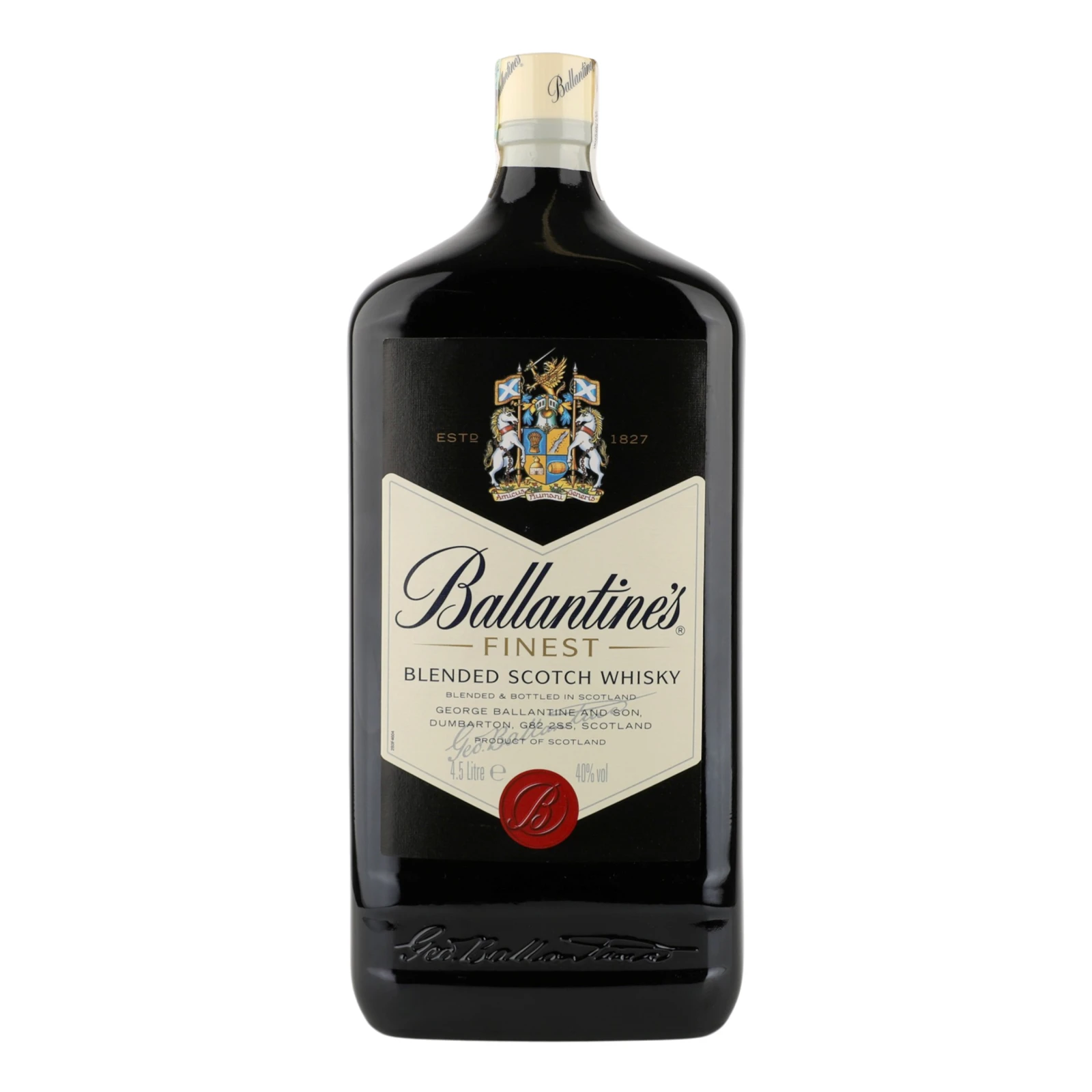 Віскі Ballantine's Finest шотландське купажоване 40% 4.5л