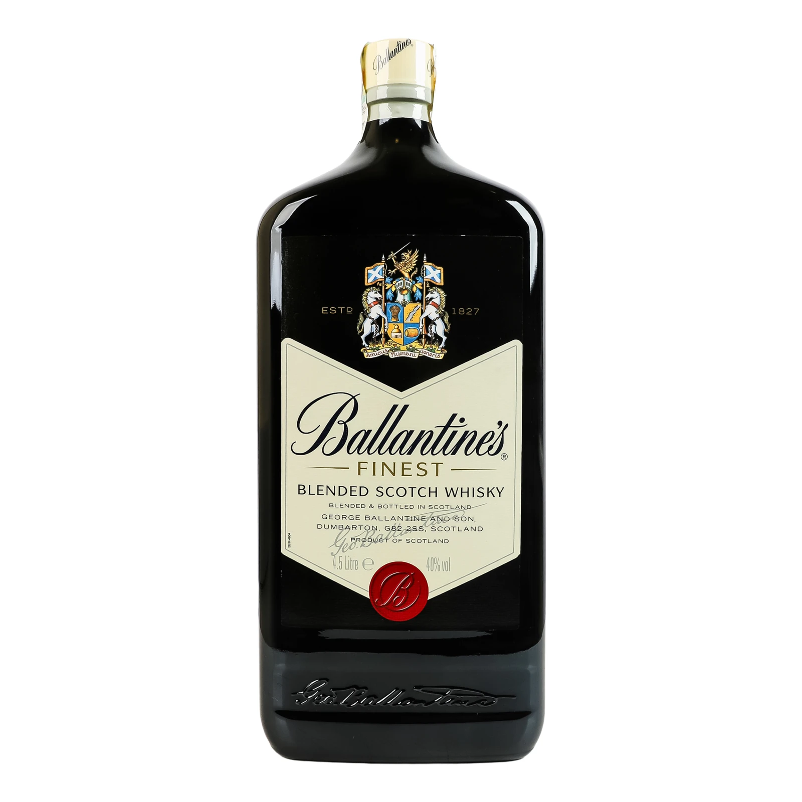 Віскі Ballantine's Finest шотландське купажоване 40% 4.5л Фото №:1
