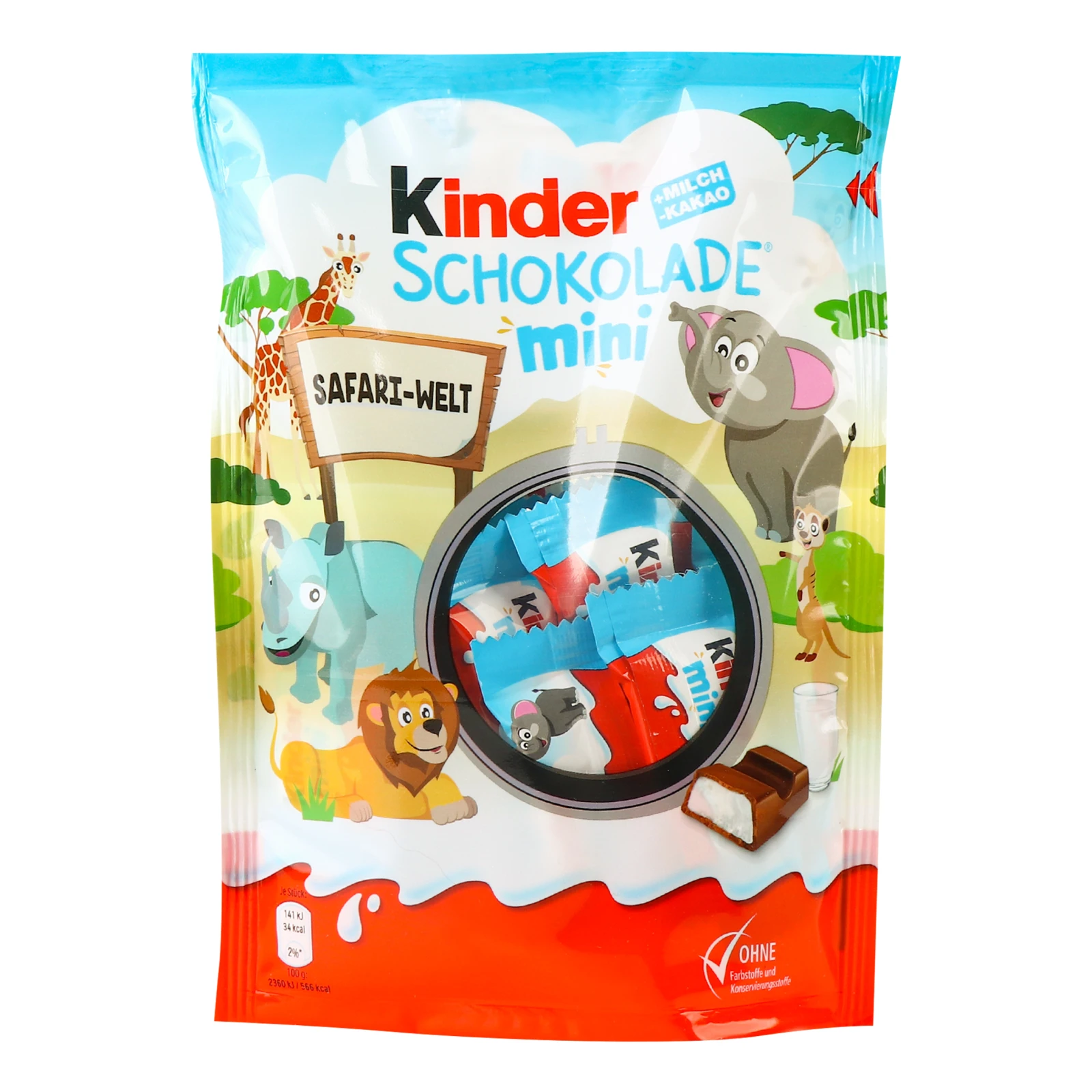 Шоколад Kinder 120г Chocolate mini Фото №:1