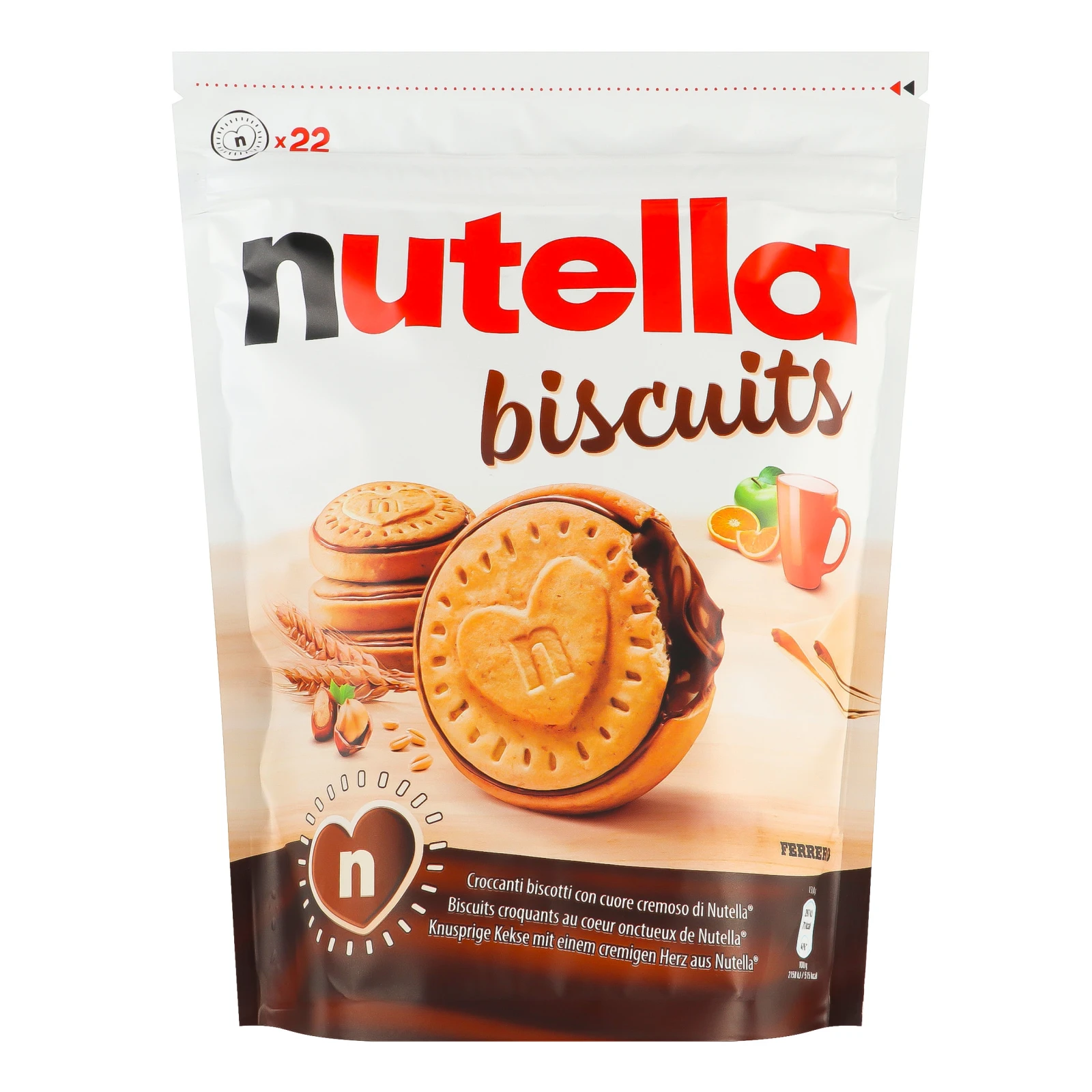 Печиво Nutella 304г Biscuits Фото №:1