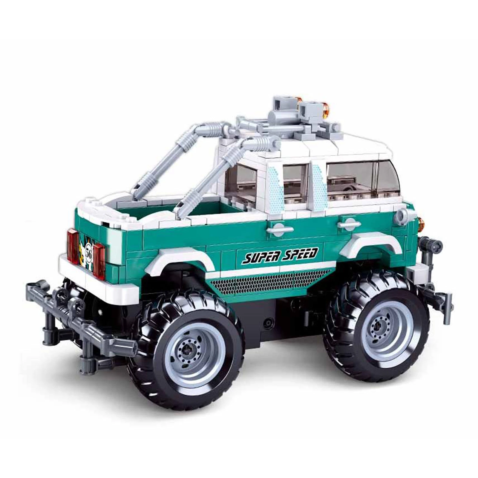 Конструктор Sluban Power Bricks Машинка на радіокеруванні 397дет. M38-B1020 Фото №:2