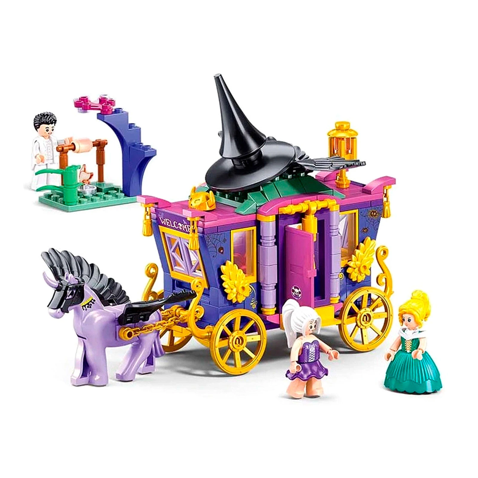 Конструктор Sluban Girl`s Dream Карета 287дет. M38-B1056 Фото №:1